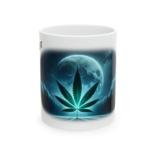 MIDNIGHT - WEED Strain Themed Coffee Mugs - Perfect Gift for Smokers, Stoners, Marijuana Lovers; Wake and Bake Essentials