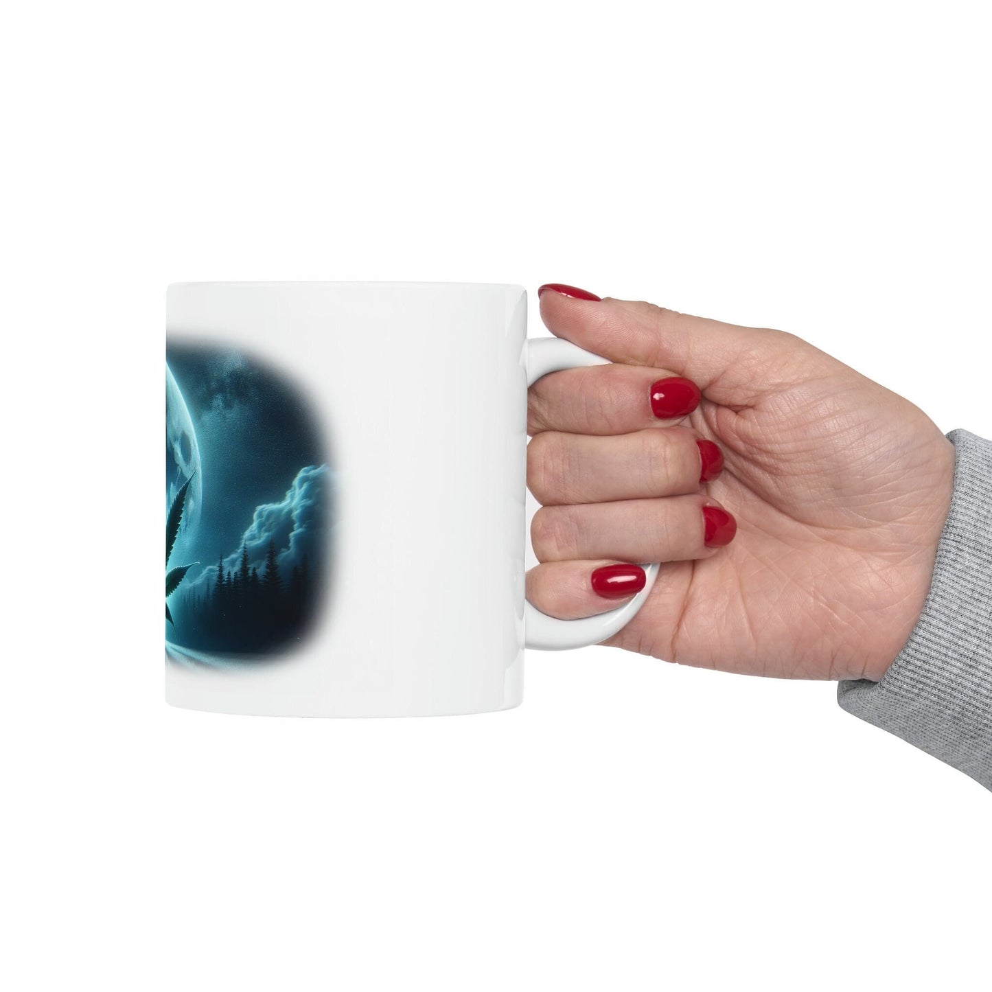 MIDNIGHT - WEED Strain Themed Coffee Mugs - Perfect Gift for Smokers, Stoners, Marijuana Lovers; Wake and Bake Essentials