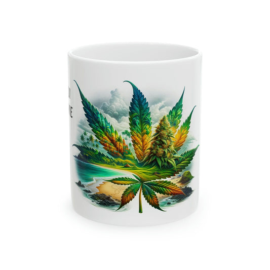 MAUI WOWIE - WEED Strain Themed Coffee Mugs - Perfect Gift for Smokers, Stoners, Marijuana Lovers; Wake and Bake Essentials