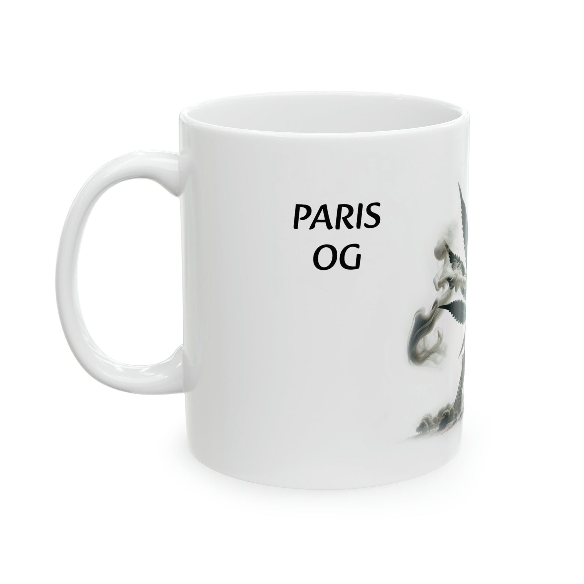 PARIS OG - WEED Strain Themed Coffee Mugs - Perfect Gift for Smokers, Stoners, Marijuana Lovers; Wake and Bake Essentials