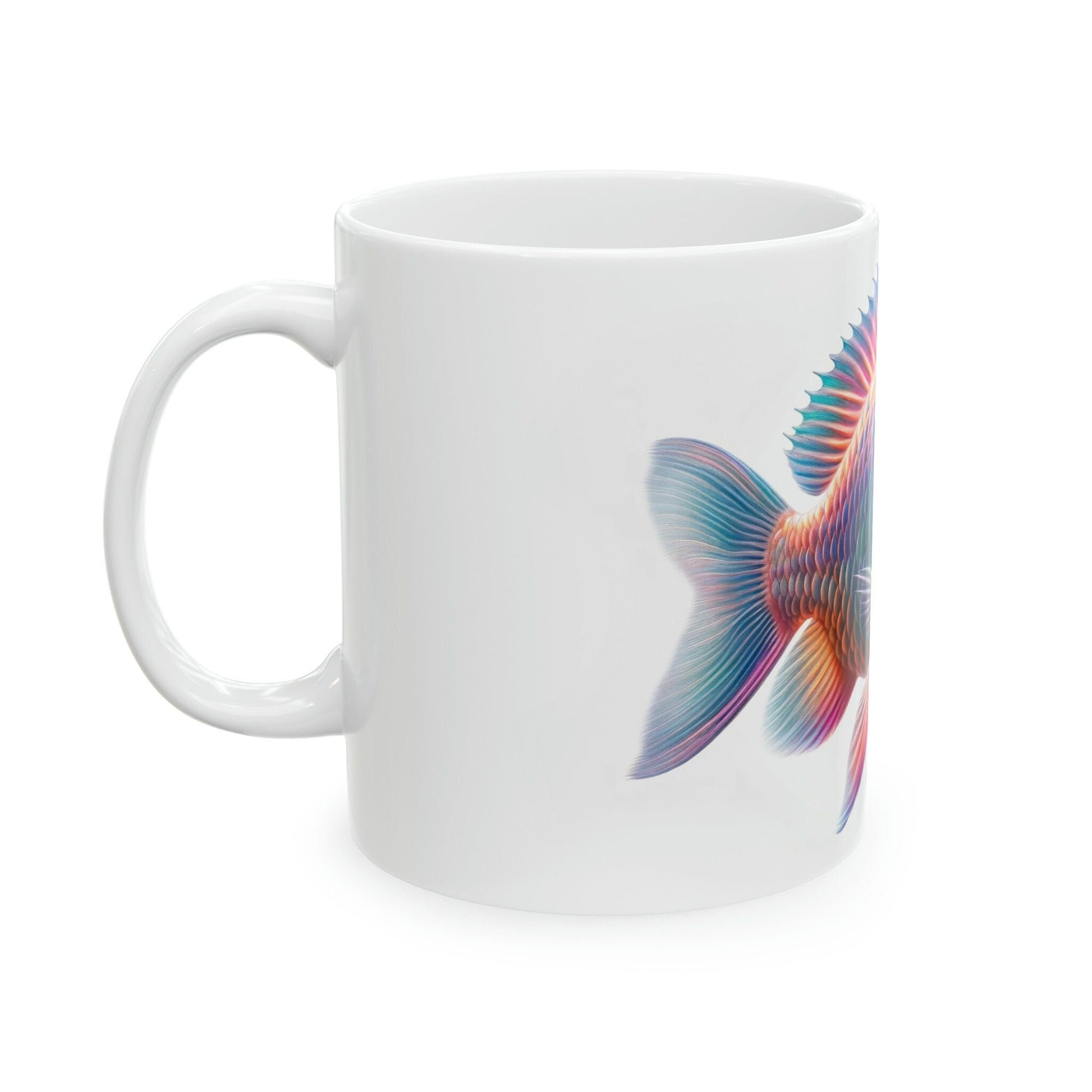 FISH - WEED Themed Coffee Mugs - Perfect Gift for Smokers, Stoners, Growers; Animal Lovers - Marijuana Mug for Wake and Bake