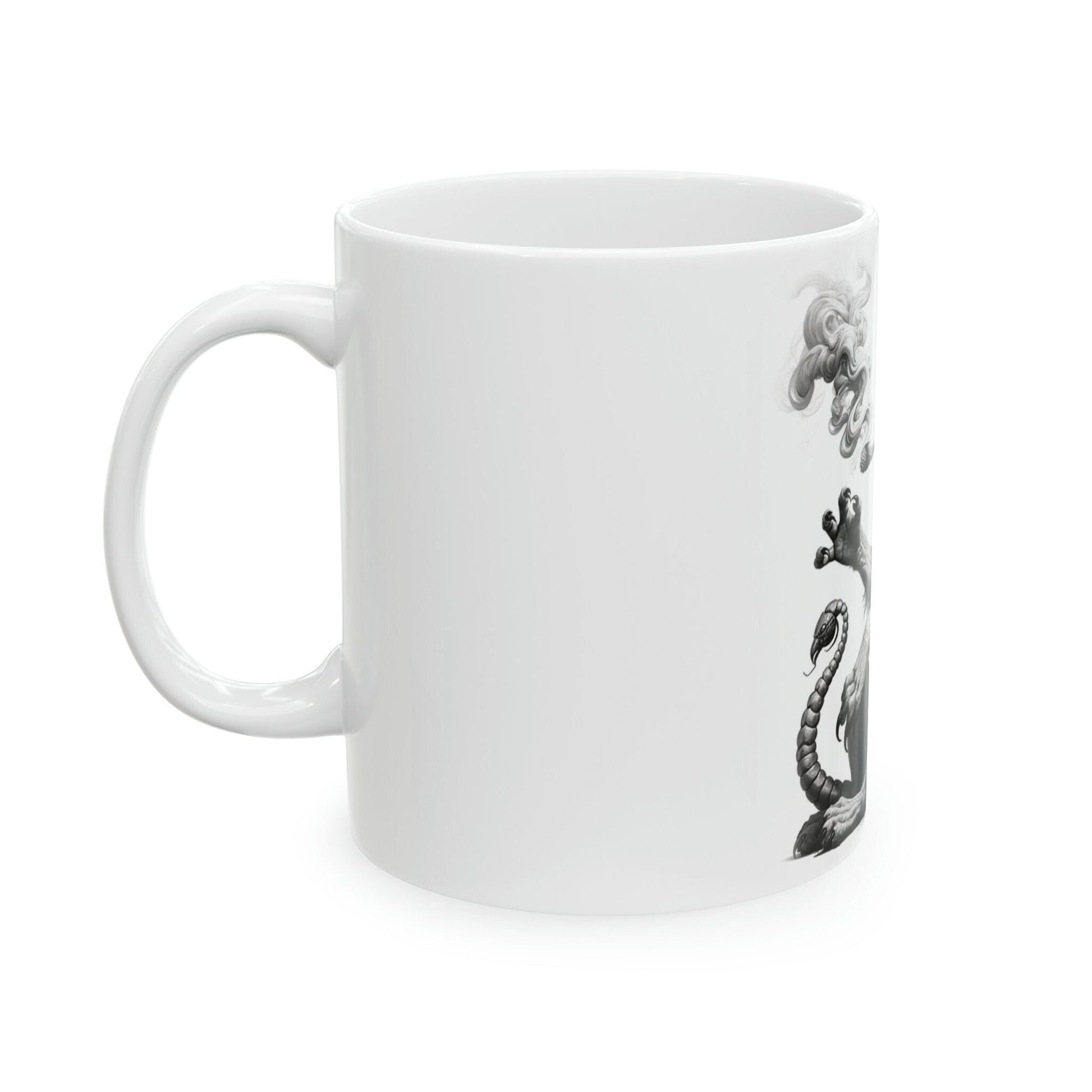 MANTICORE - WEED Themed Coffee Mugs - Perfect Gift for Smokers, Stoners, Growers; Animal Lovers - Marijuana Mug for Wake and Bake