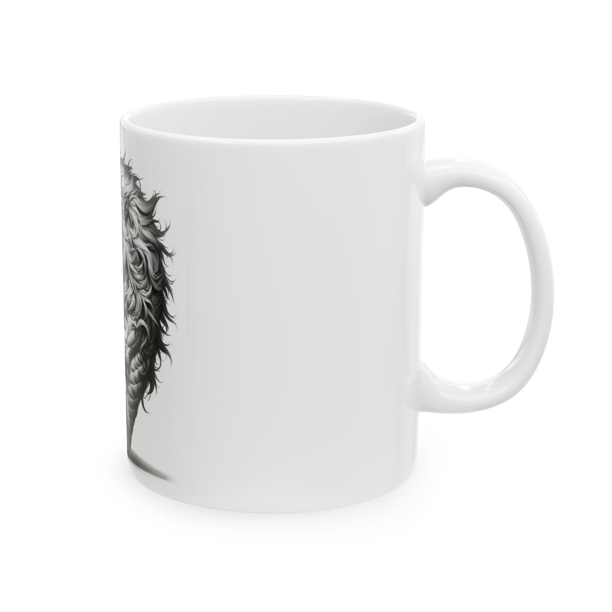 MANTICORE - WEED Themed Coffee Mugs - Perfect Gift for Smokers, Stoners, Growers; Animal Lovers - Marijuana Mug for Wake and Bake