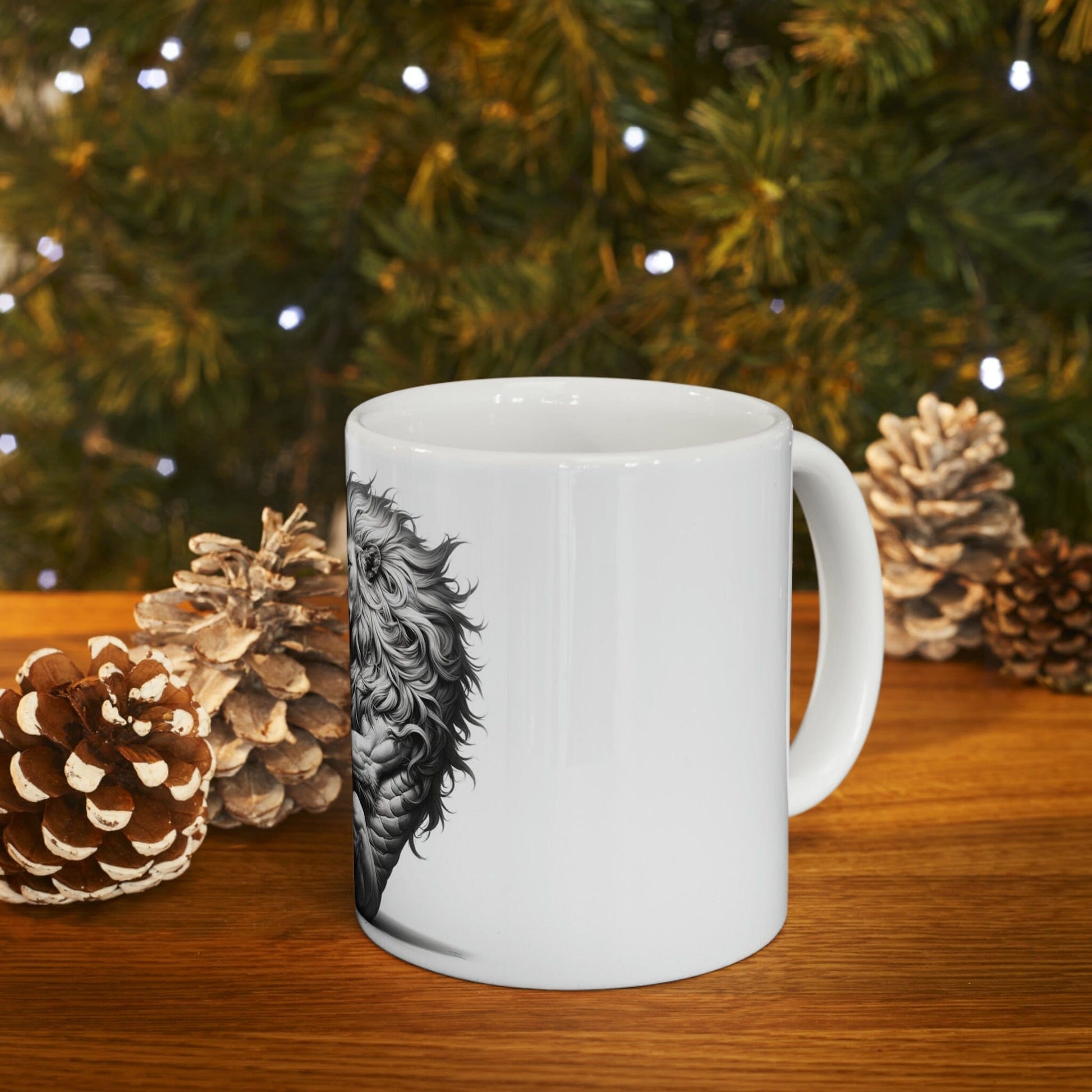 MANTICORE - WEED Themed Coffee Mugs - Perfect Gift for Smokers, Stoners, Growers; Animal Lovers - Marijuana Mug for Wake and Bake