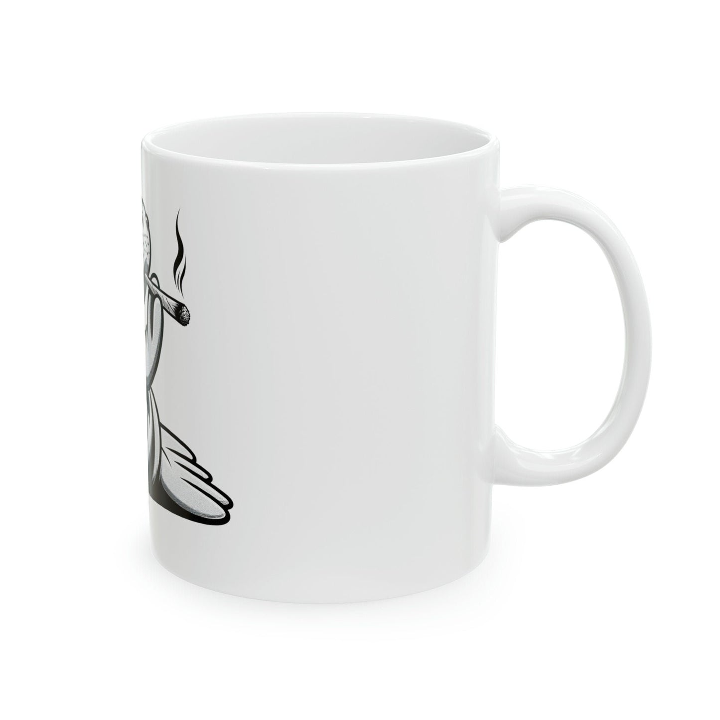 MANATEE - WEED Themed Coffee Mugs - Perfect Gift for Smokers, Stoners, Growers; Animal Lovers - Marijuana Mug for Wake and Bake