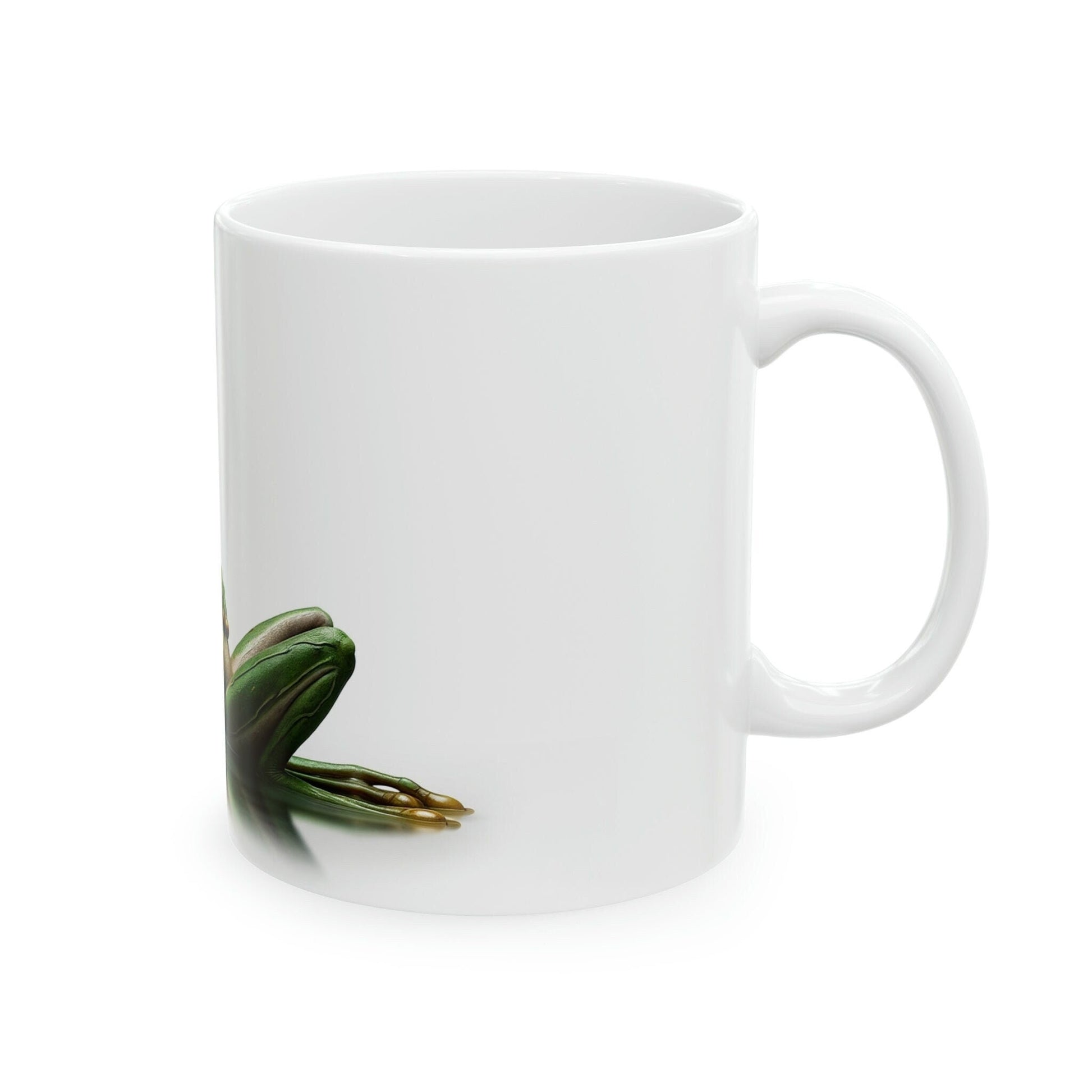 FROG - WEED Themed Coffee Mugs - Perfect Gift for Smokers, Stoners, Growers; Animal Lovers - Marijuana Mug for Wake and Bake