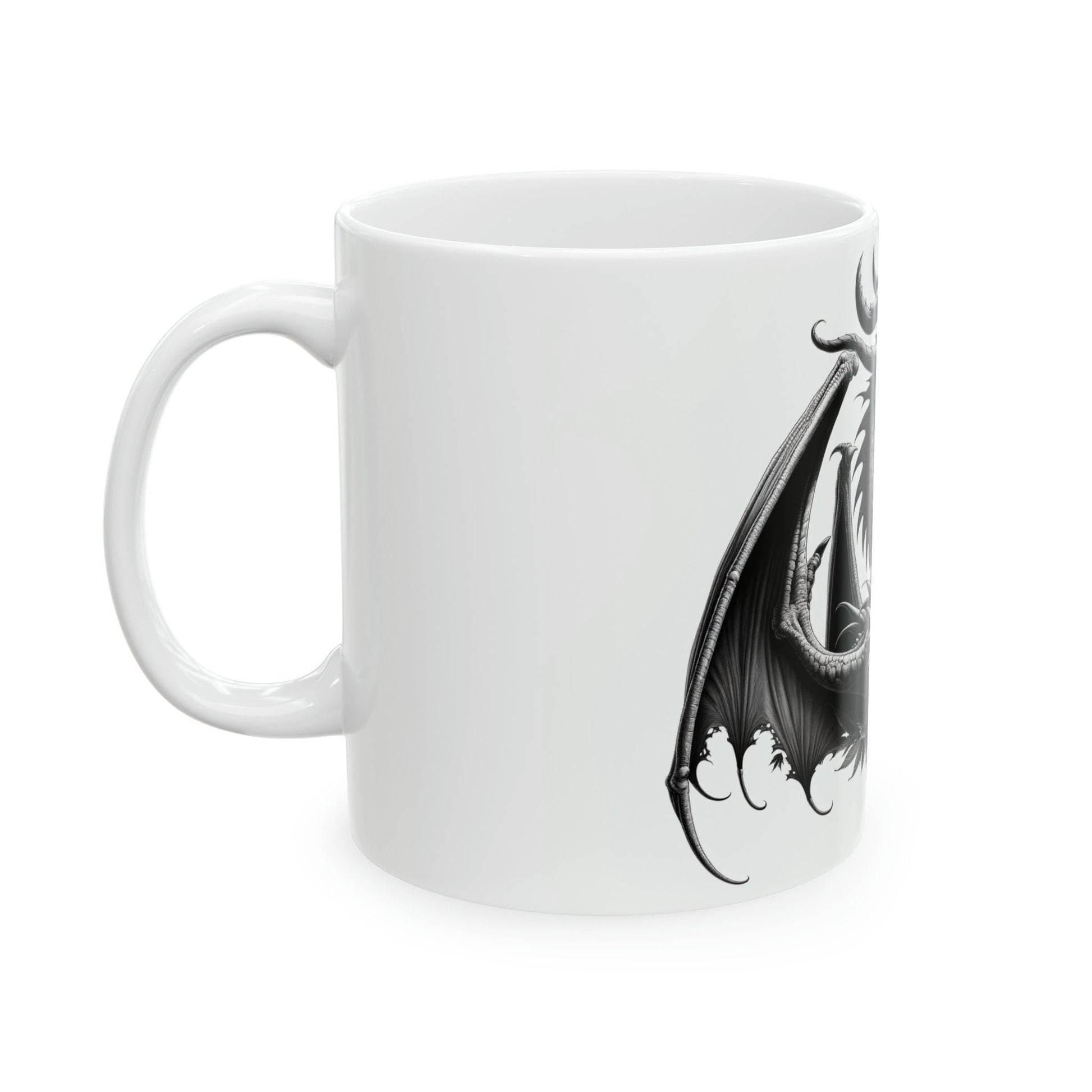 DRAGON - WEED Themed Coffee Mugs - Perfect Gift for Smokers, Stoners, Growers; Animal Lovers - Marijuana Mug for Wake and Bake