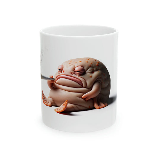 BLOBFISH - WEED Themed Coffee Mugs - Perfect Gift for Smokers, Stoners, Marijuana Lovers, Growers; Smoker - Wake and Bake