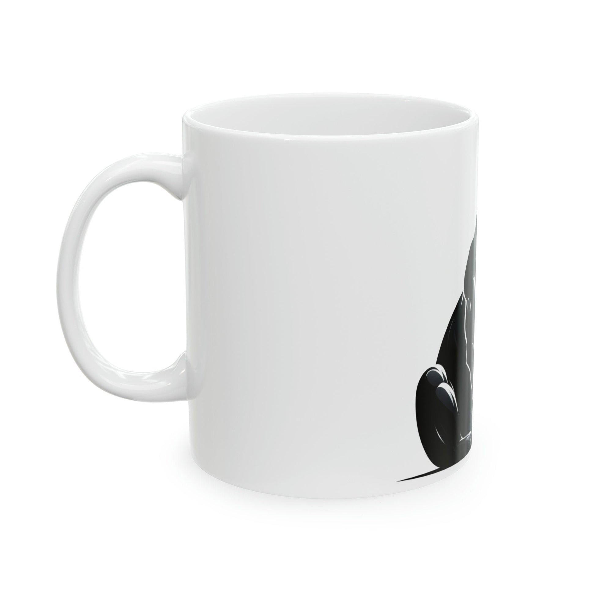BLACK PANTHER - WEED Themed Coffee Mugs - Perfect Gift for Smokers, Stoners, Marijuana Lovers, Growers; Smoker - Wake and Bake
