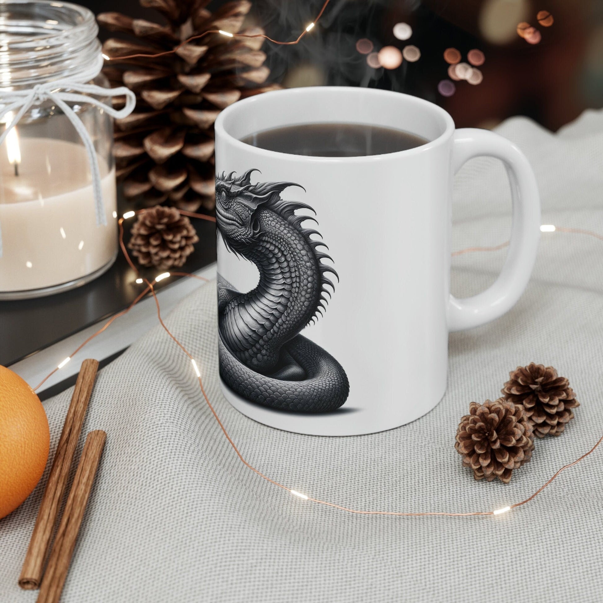 BASILSK - WEED Themed Coffee Mugs - Perfect Gift for Smokers, Stoners, Marijuana Lovers, Growers; Smoker Enthusiasts - Wake and Bake