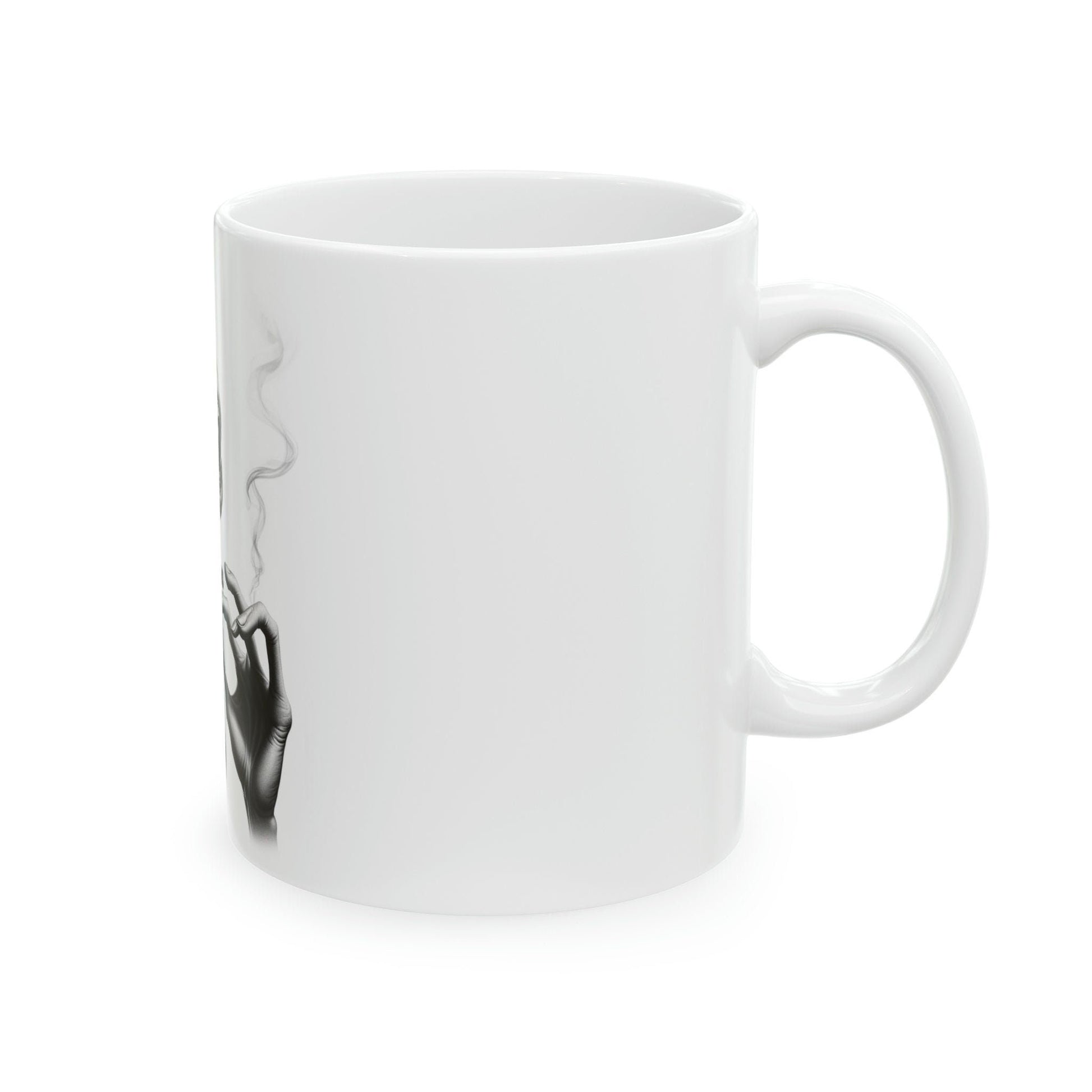 ALIEN - WEED Themed Coffee Mugs - Perfect Gift for Smokers, Stoners, Marijuana Lovers, Growers; Smoker - Wake and Bake