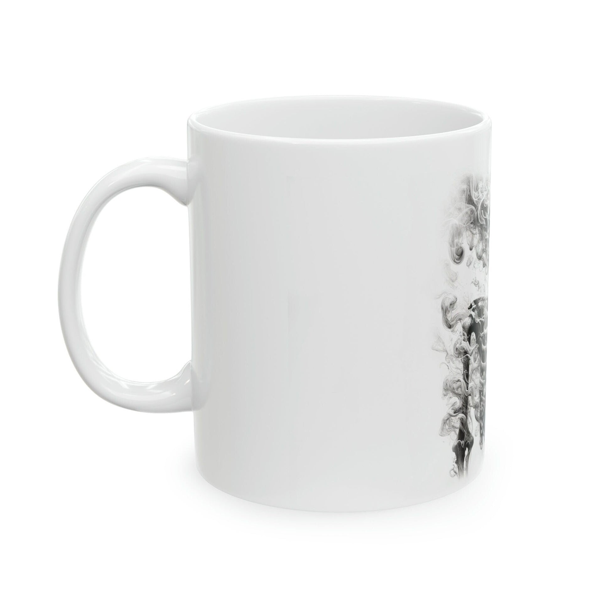 SKELETON - WEED Themed Coffee Mugs - Perfect Gift for Smokers, Stoners, Marijuana Lovers, Growers; Smoker Enthusiasts