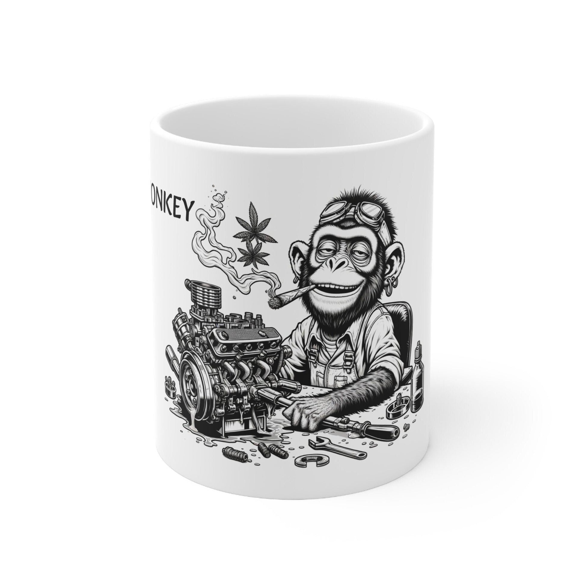 GREASE MONKEY - Weed Strain Coffee Mugs