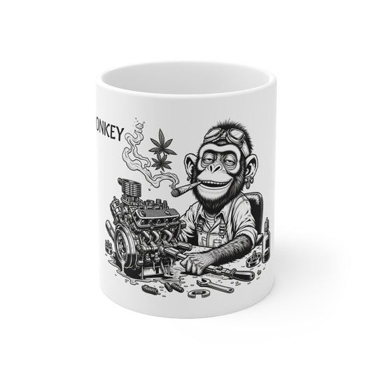 GREASE MONKEY - Weed Strain Coffee Mugs