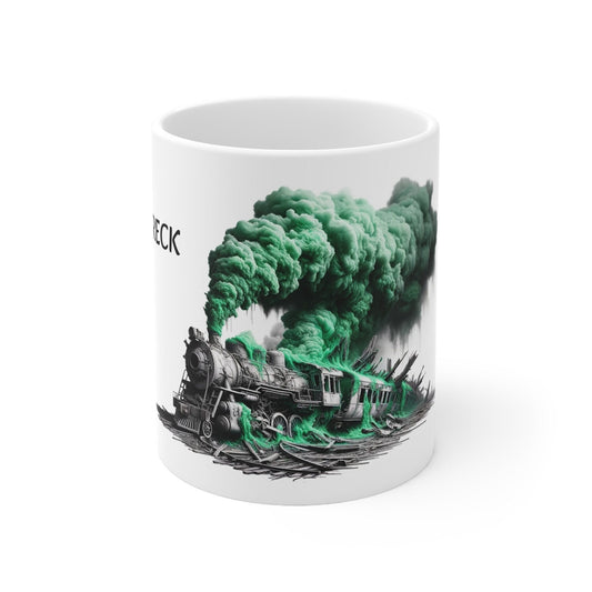 TRAINWRECK - Weed Strain Coffee Mugs