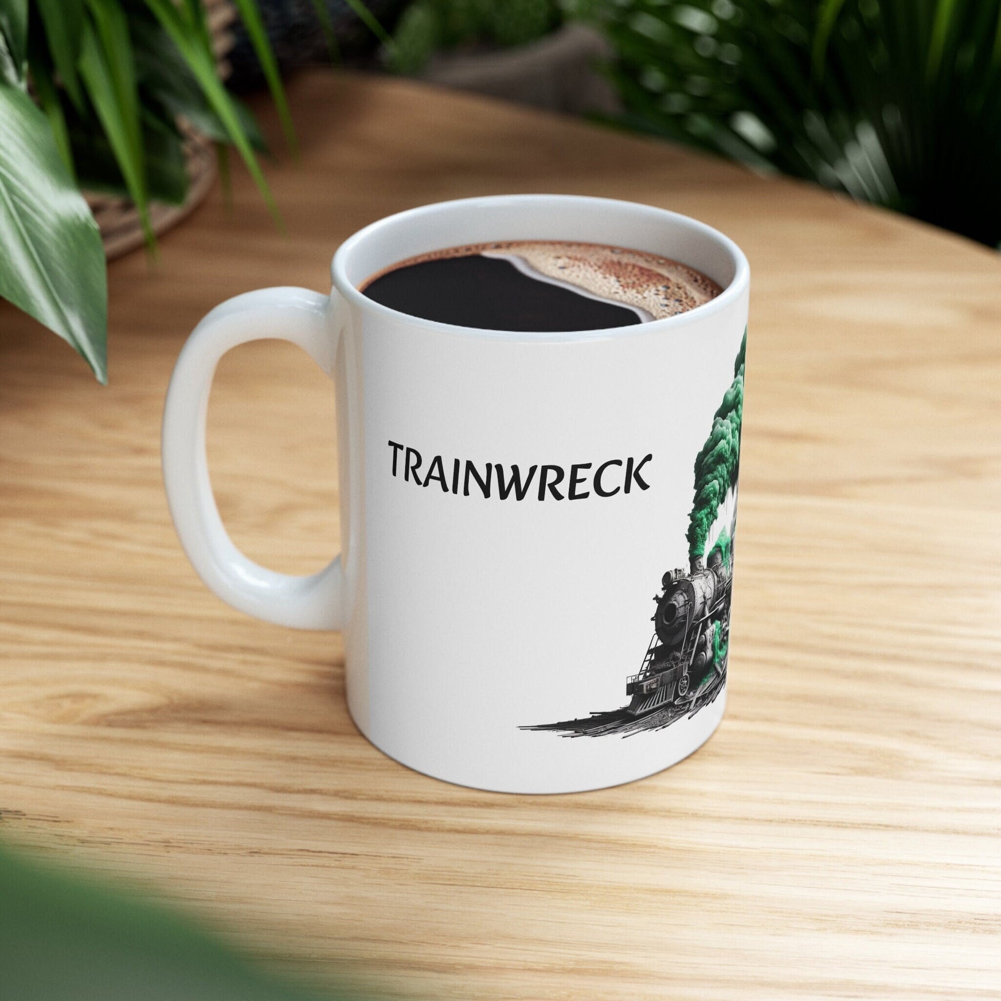 TRAINWRECK - Weed Strain Coffee Mugs