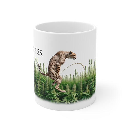 CHEETAH PISS - Weed Strain Coffee Mugs