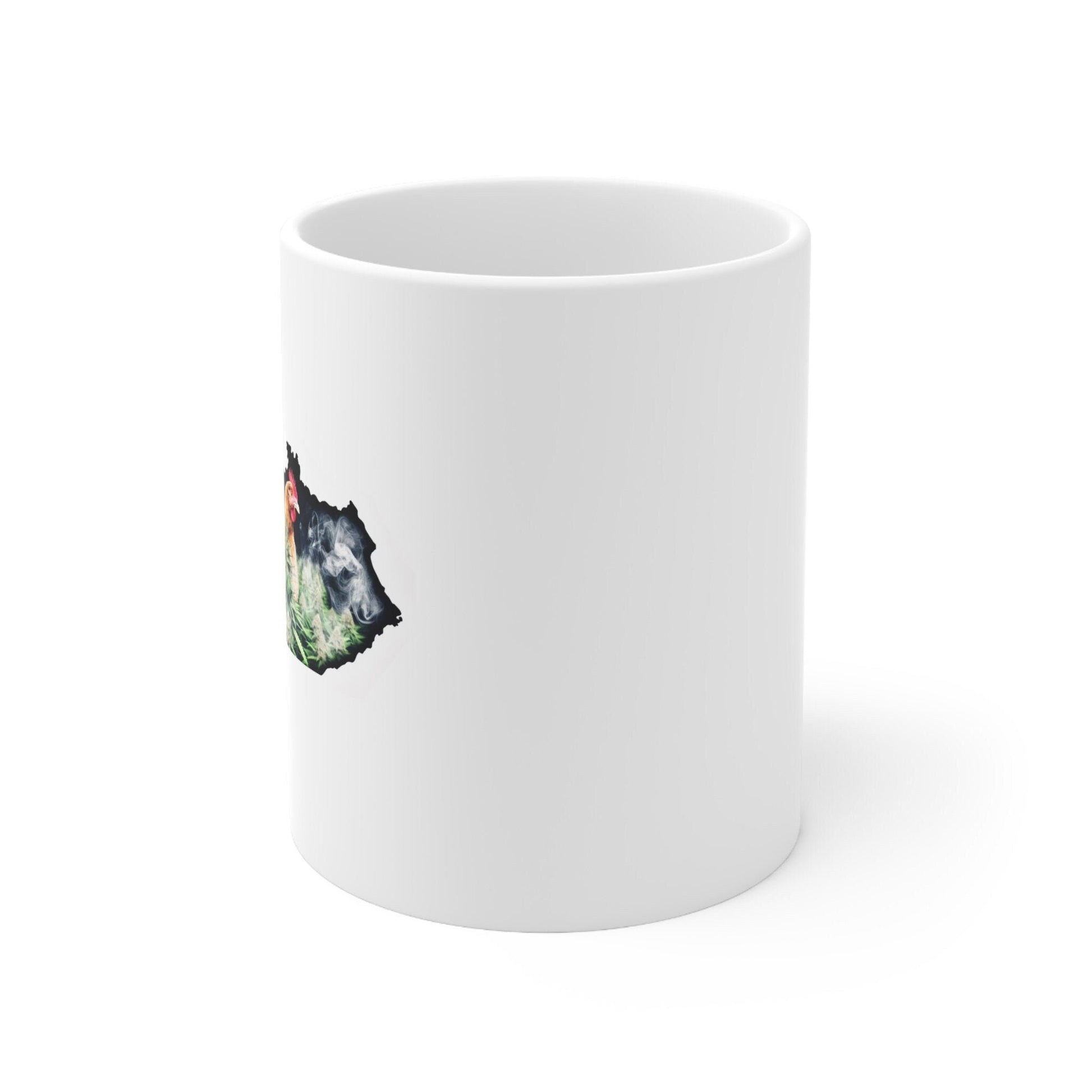 KENTUCKY Weed Mug - State Themed Coffee Mugs, Marijuana Graphic - Perfect Gift for Smokers, Weed Lovers, Stoners - Cannabis Decor