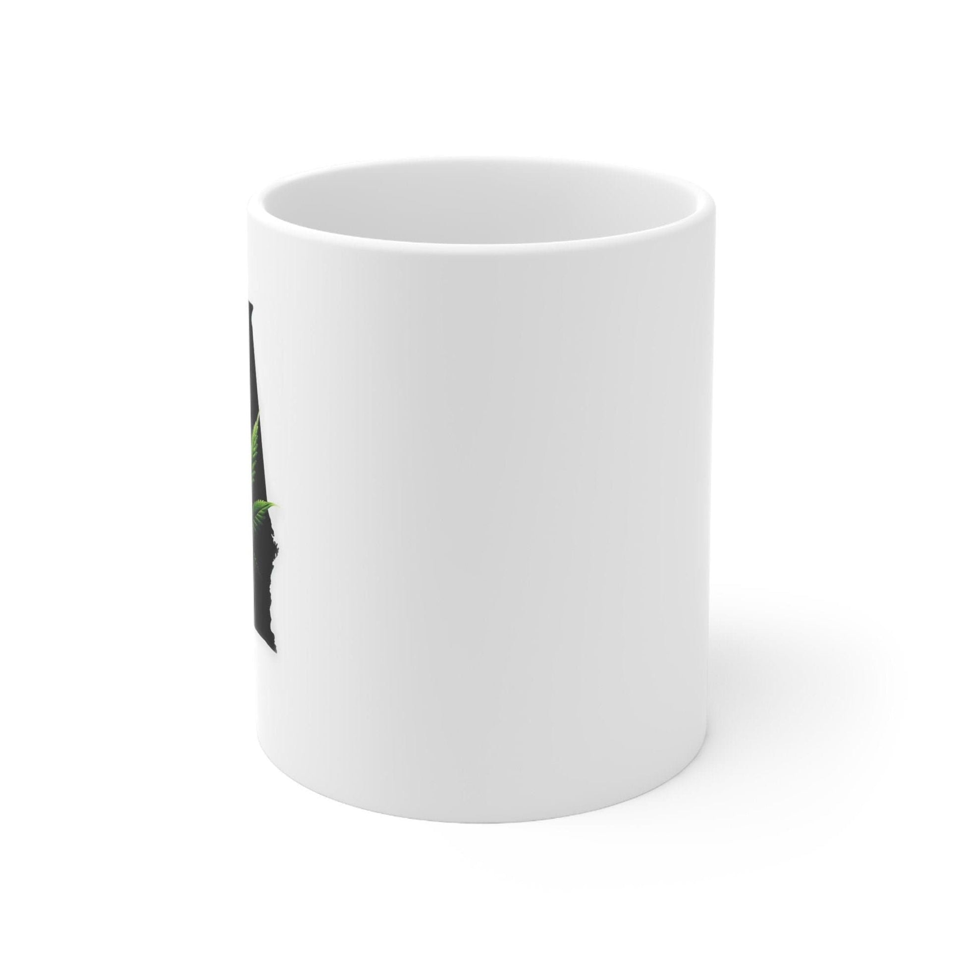 ALABAMA Weed Mug - State Themed Coffee Mugs, Marijuana Graphic - Perfect Gift for Smokers, Weed Lovers, Stoners - Cannabis Decor