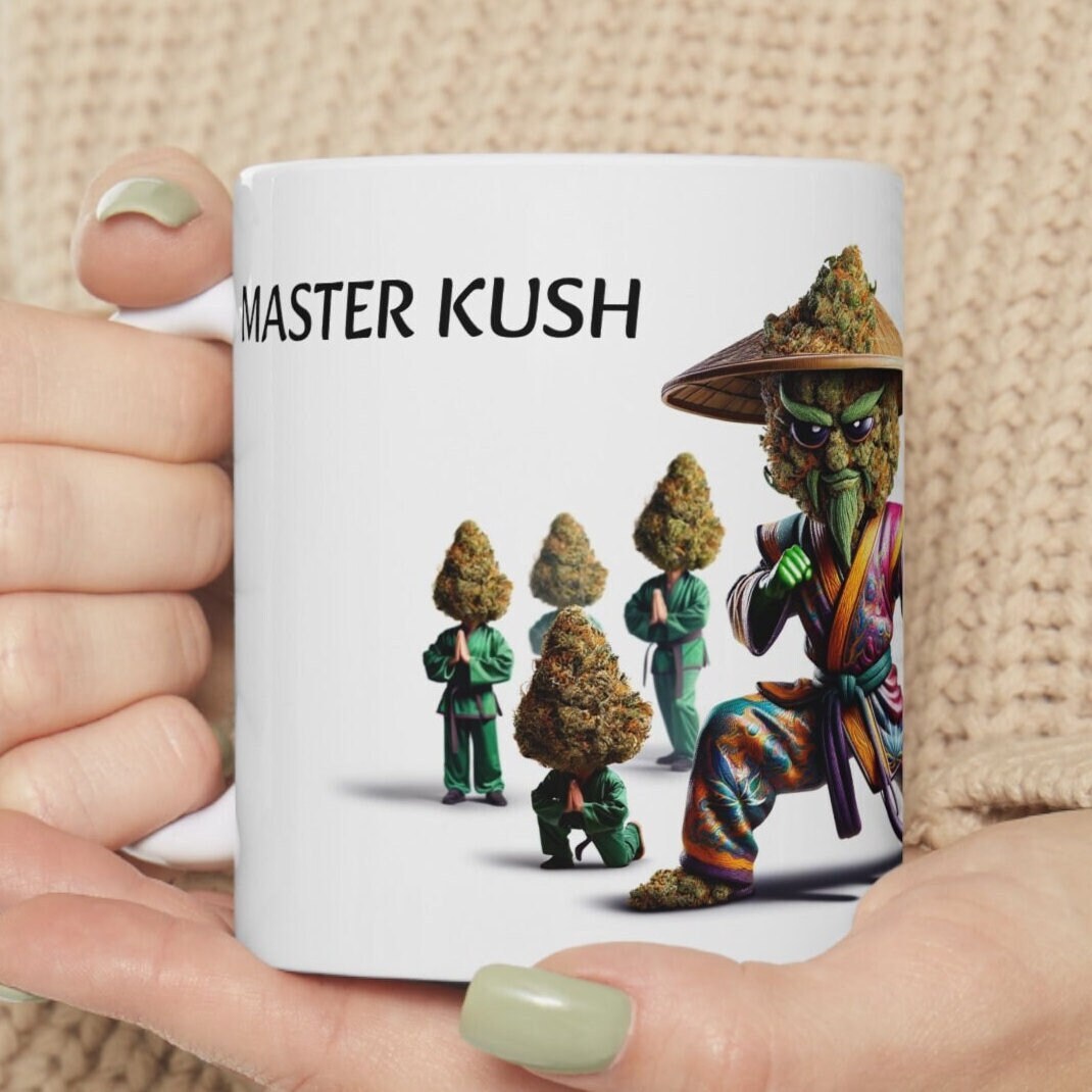 MASTER KUSH - Weed Strain Coffee Mugs