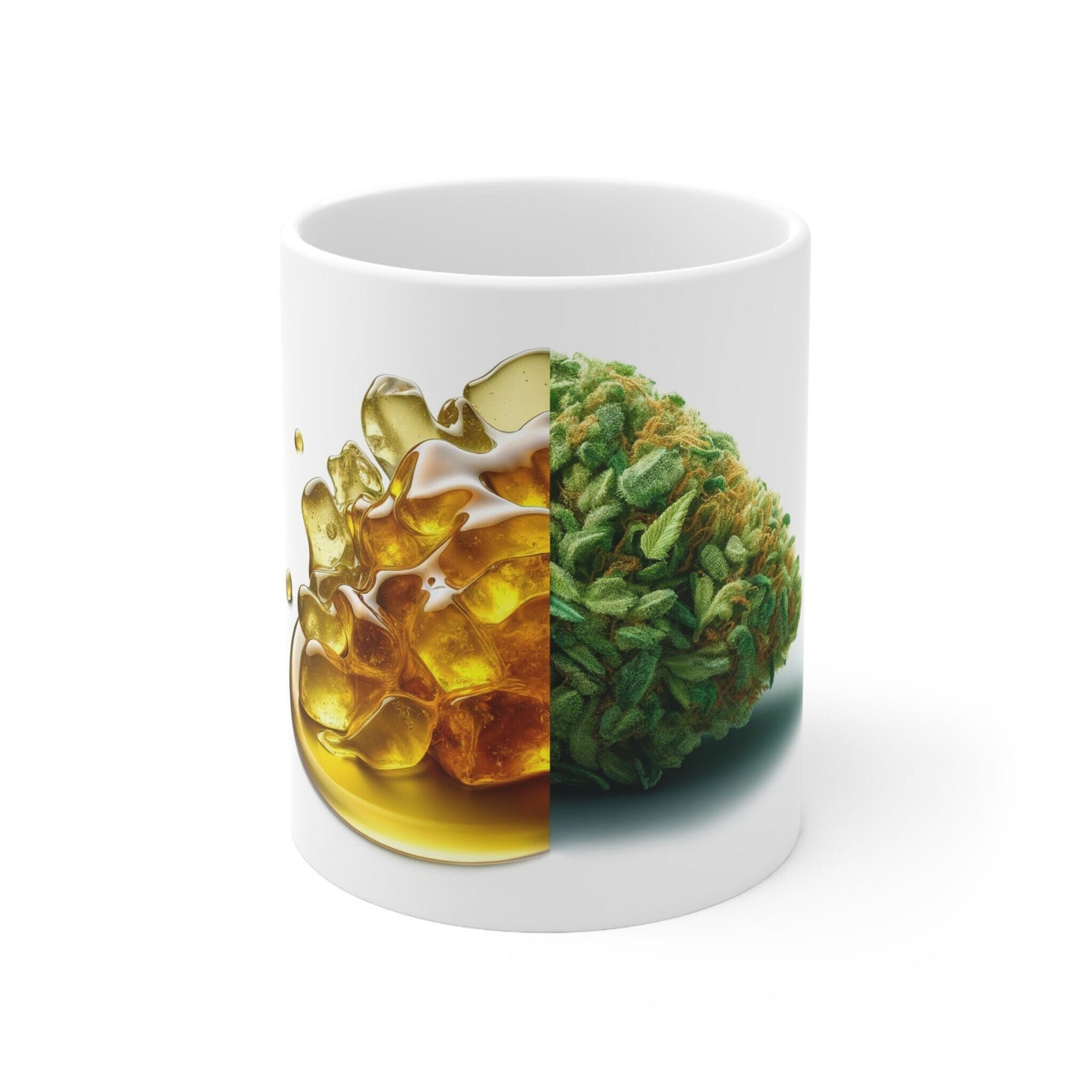 WEED / WAX - Marijuana Themed Coffee Mugs, Weed and Wax Lovers , Perfect Gift for Smokers, Stoners *Cannabis Concentrate*