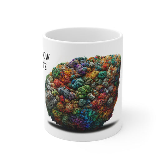 RAINBOW RUNTZ - Weed Coffee Mug (11oz) - Perfect Strains Gift for Smokers, Stoners, Growers; Wake & Bake Mug / 420 Weed Mug, Marijuana Gift