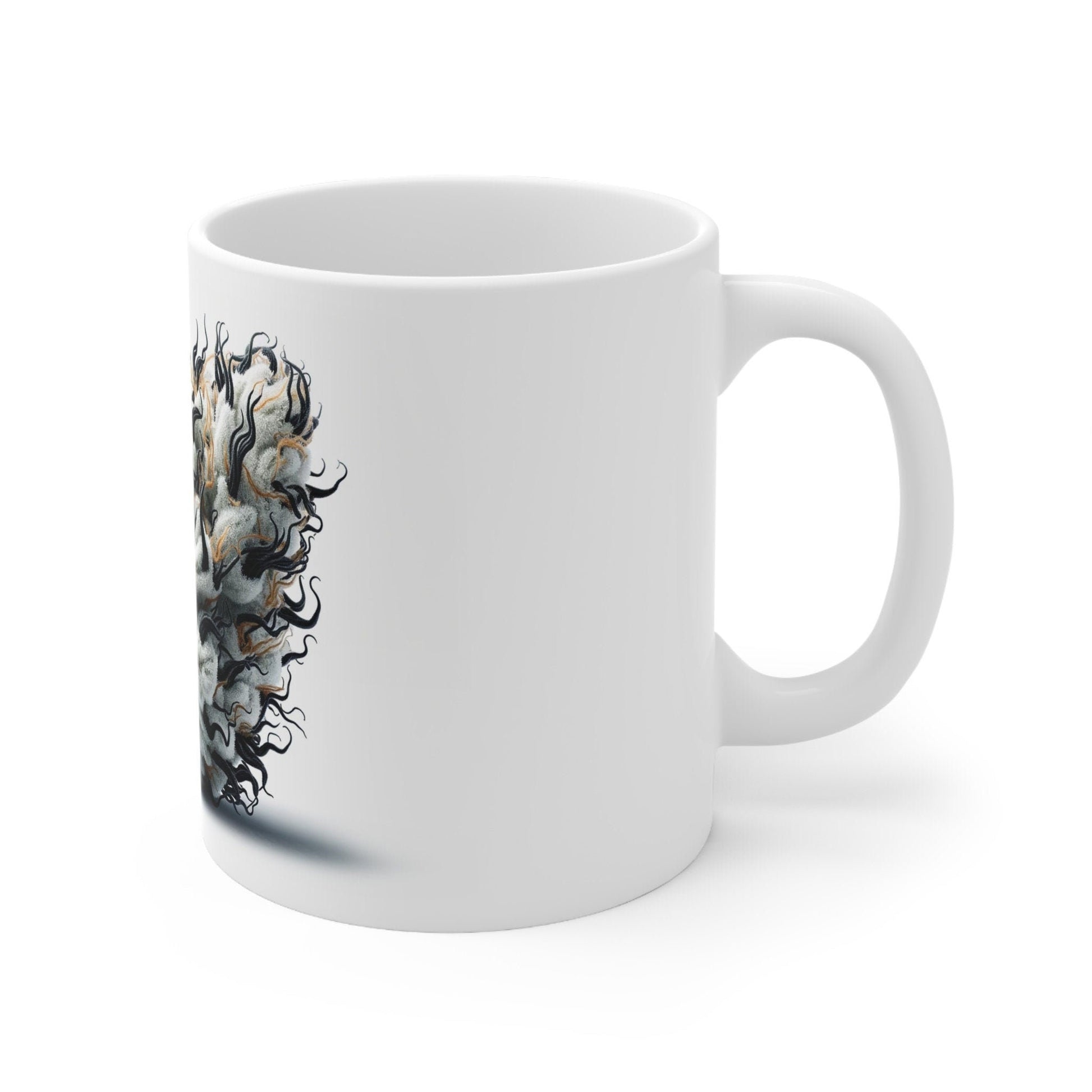 WHITE RUNTZ - Weed Coffee Mug (11oz) - Perfect Strains Gift for Smokers, Stoners, Growers; Wake and Bake Mug / 420 Weed Mug, Marijuana Gift