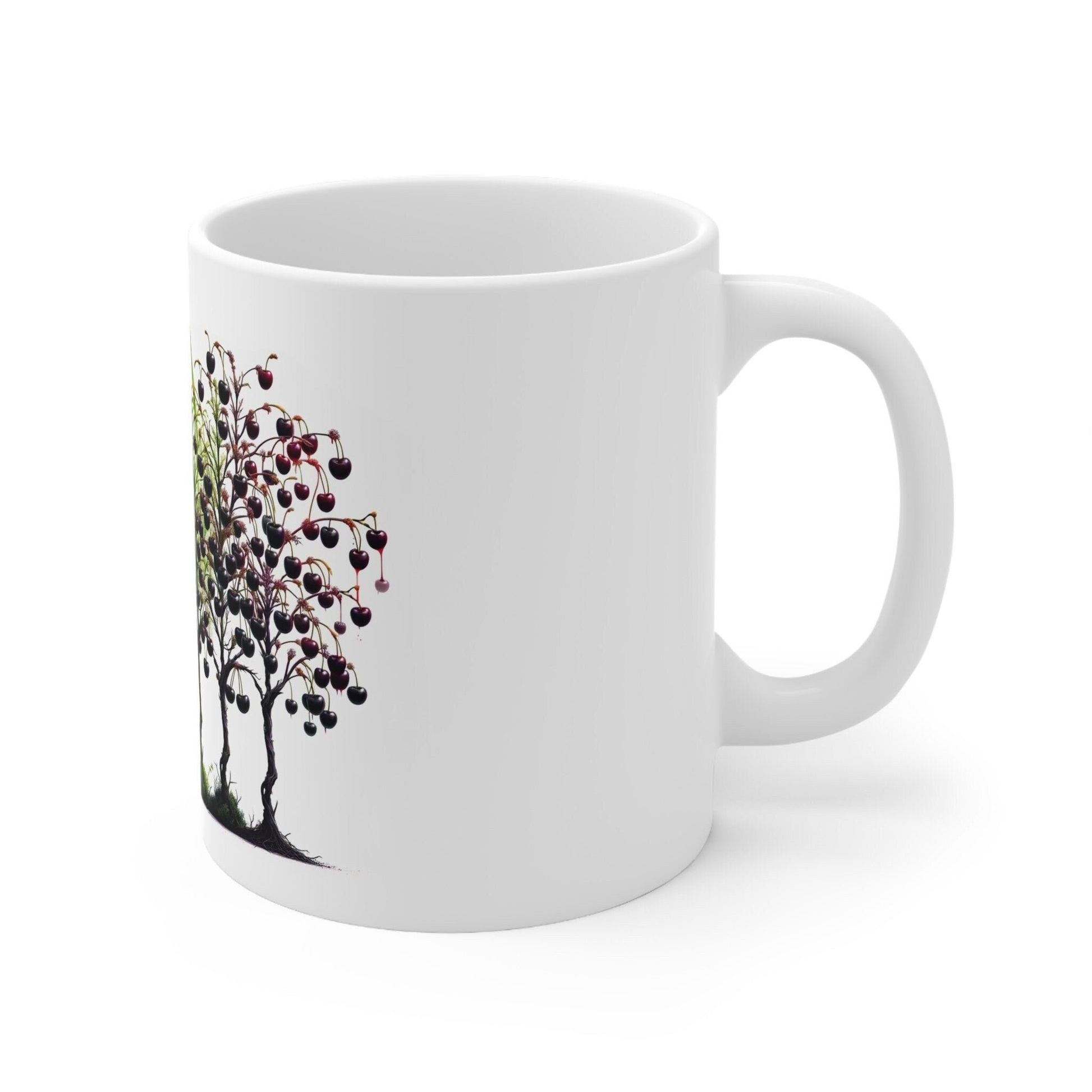 BLACK CHERRY - Weed Coffee Mug (11oz) - Perfect Strains Gift for Smokers, Stoners, Growers; Wake & Bake Mug / 420 Weed Mug, Marijuana Gift