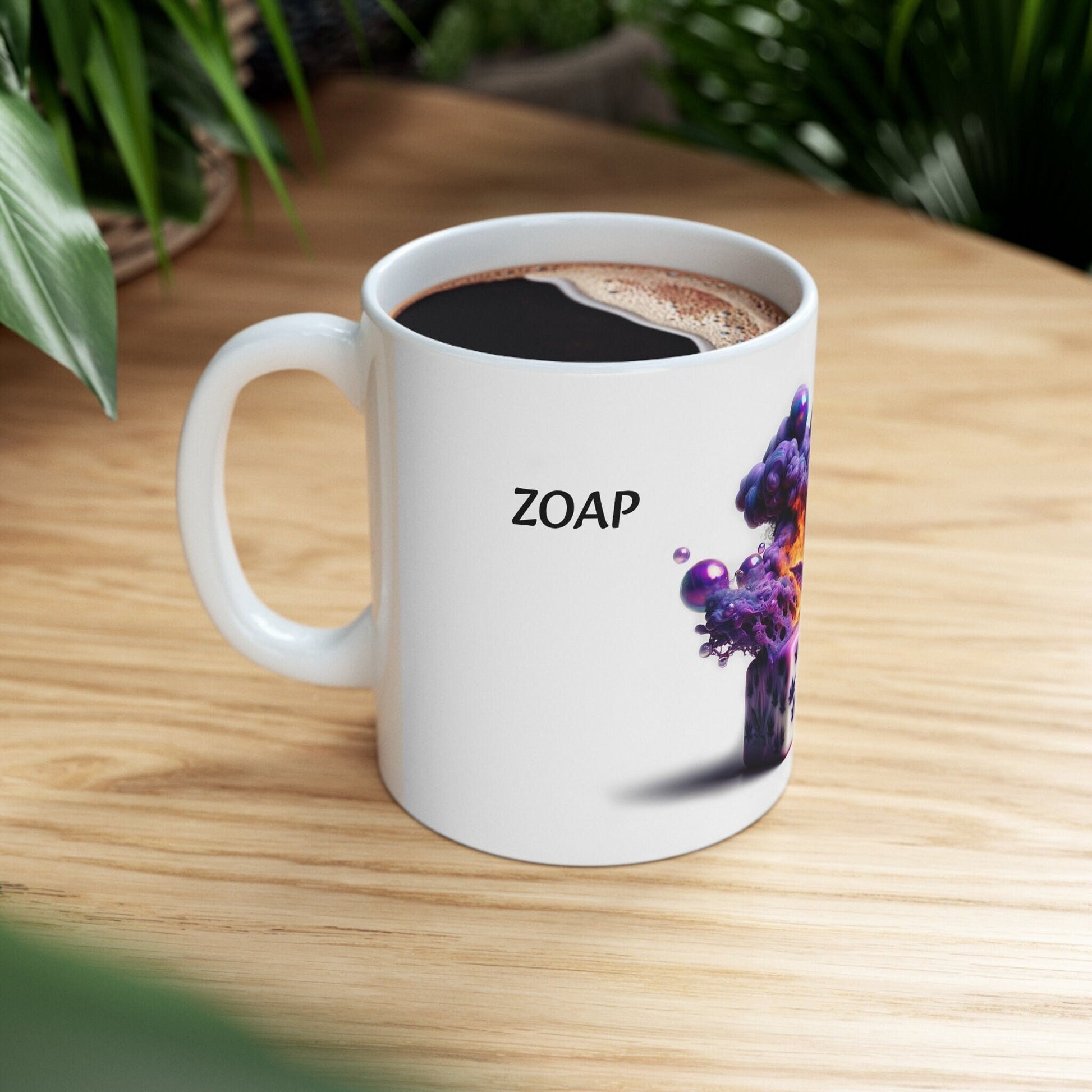 ZOAP - Weed Coffee Mug (11oz) - Perfect Strains Gift for Smokers, Stoners, Growers; Wake and Bake / 420 Weed Mug, Marijuana Gift