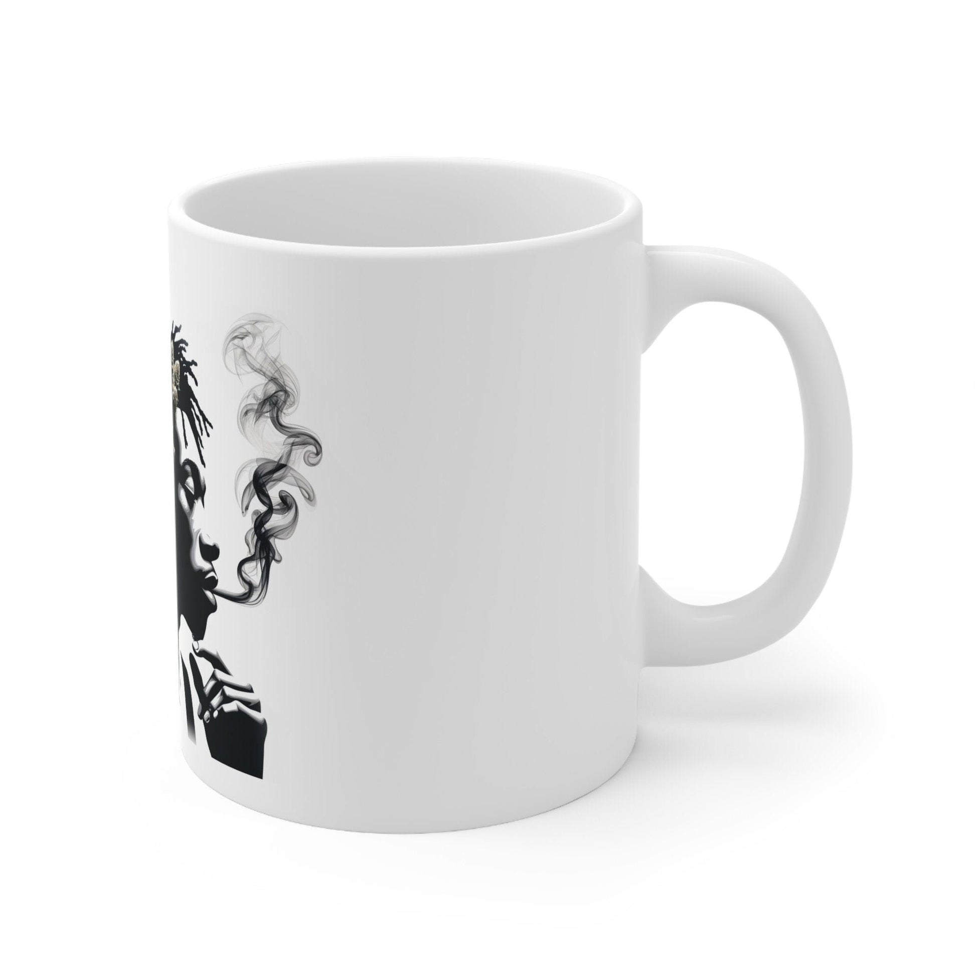 KHALIFA KUSH - Weed Coffee Mug (11oz) - Perfect Strains Gift for Smokers, Stoners, Growers; Wake and Bake Mug / 420 Weed Mug, Marijuana Gift