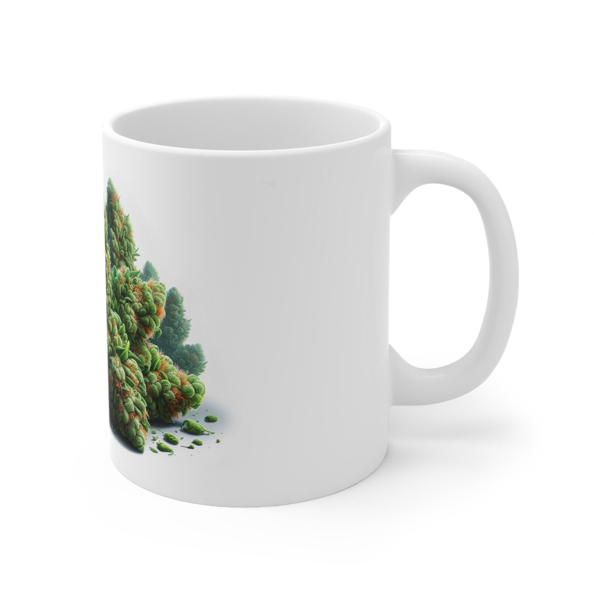 OG KUSH - Weed Coffee Mug (11oz) - Perfect Strains Gift for Smokers, Stoners, Growers; Wake and Bake Mug / 420 Weed Mug, Marijuana Gift