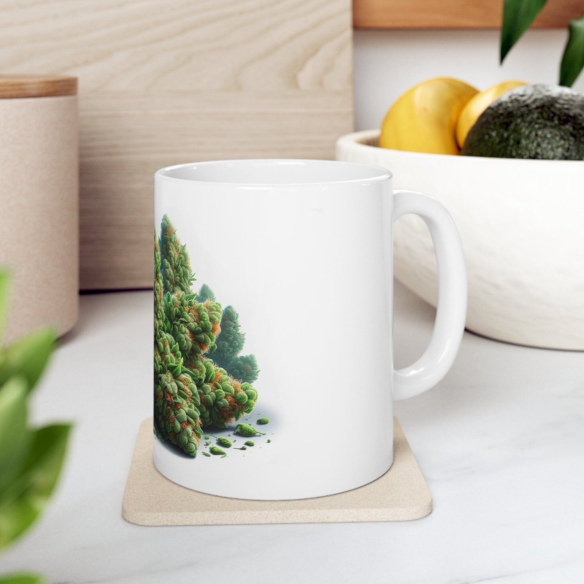 OG KUSH - Weed Coffee Mug (11oz) - Perfect Strains Gift for Smokers, Stoners, Growers; Wake and Bake Mug / 420 Weed Mug, Marijuana Gift