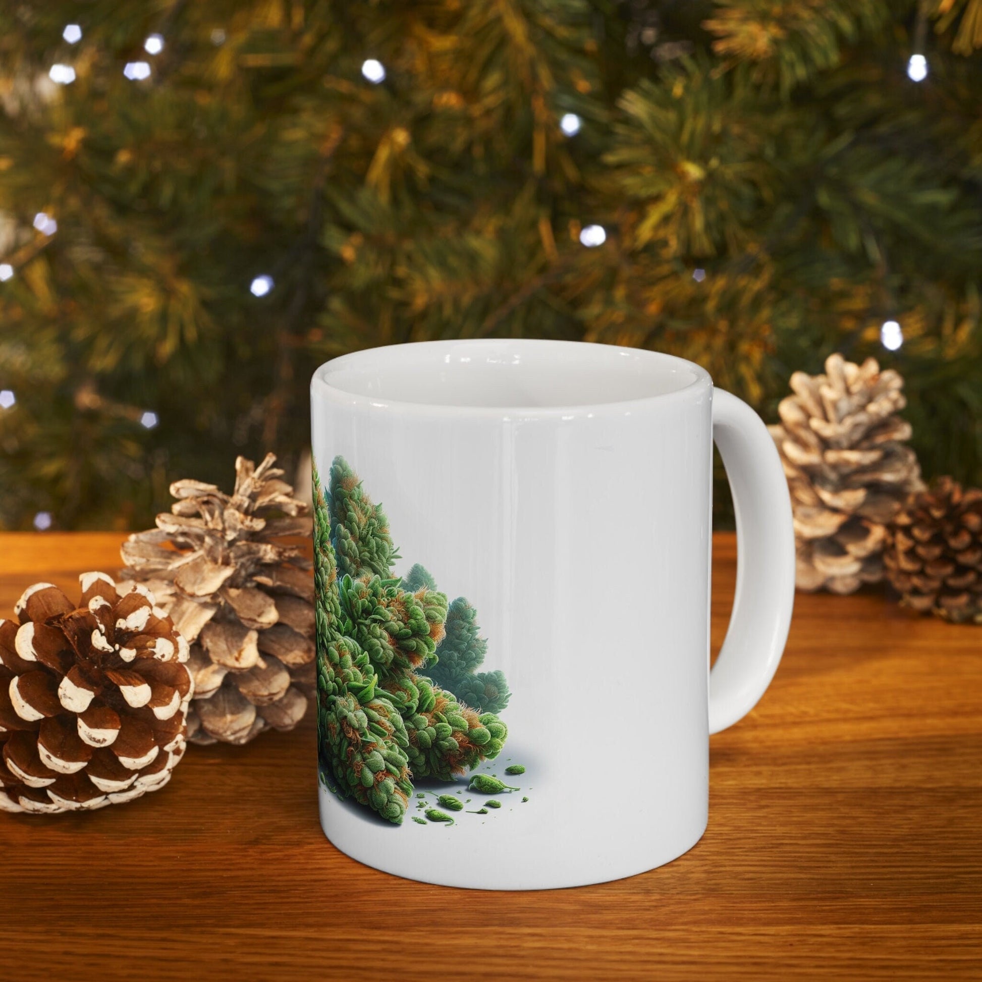 OG KUSH - Weed Coffee Mug (11oz) - Perfect Strains Gift for Smokers, Stoners, Growers; Wake and Bake Mug / 420 Weed Mug, Marijuana Gift