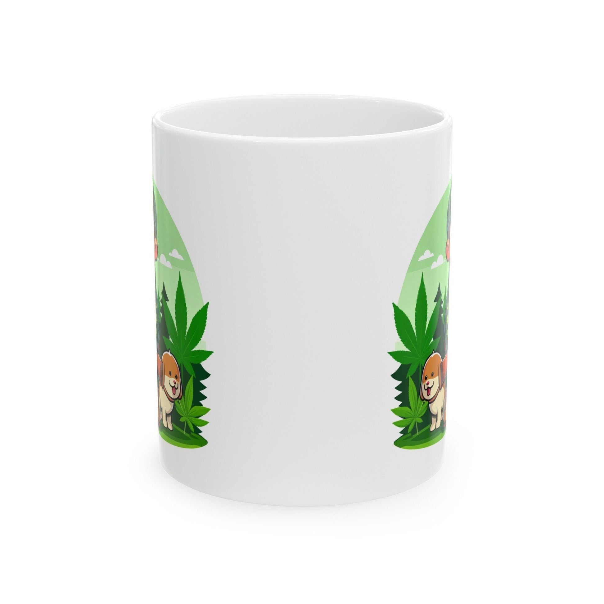 420 HUNTER MUG - Coffee Weed Mug (11oz) - Weed Gift for Stoners; Smokers, Wake & Bake Mug / 420 Weed Mug / Marijuana Gift, 420 Cannabis Mug