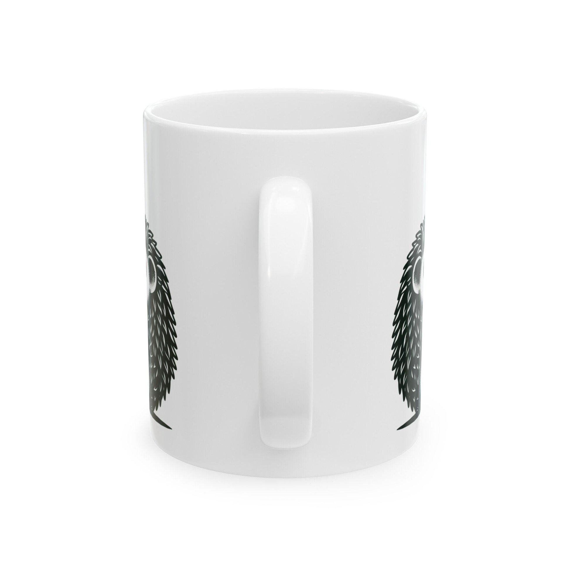 CUTE HEDGEHOG - 420 Coffee Weed Mug (11oz) - Weed Gift for Stoners, Smokers; Wake & Bake Mug / 420 Weed Mug / Marijuana Gift, Cannabis Mug
