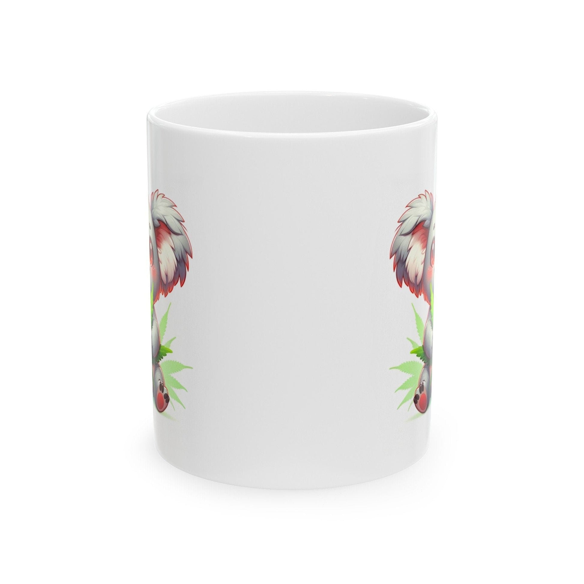 CUTE WEED KOALA - Coffee Weed Mug (11oz) - Weed Gift for Stoners; Smokers, Wake & Bake Mug / 420 Weed Mug / Marijuana Gift, 420 Cannabis Mug