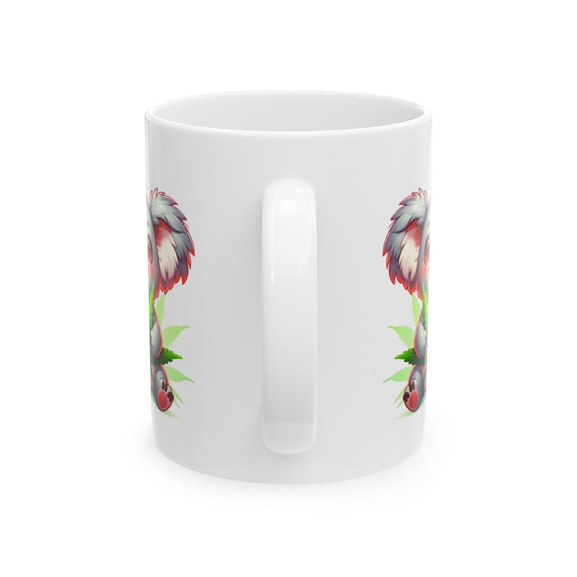 CUTE WEED KOALA - Coffee Weed Mug (11oz) - Weed Gift for Stoners; Smokers, Wake & Bake Mug / 420 Weed Mug / Marijuana Gift, 420 Cannabis Mug