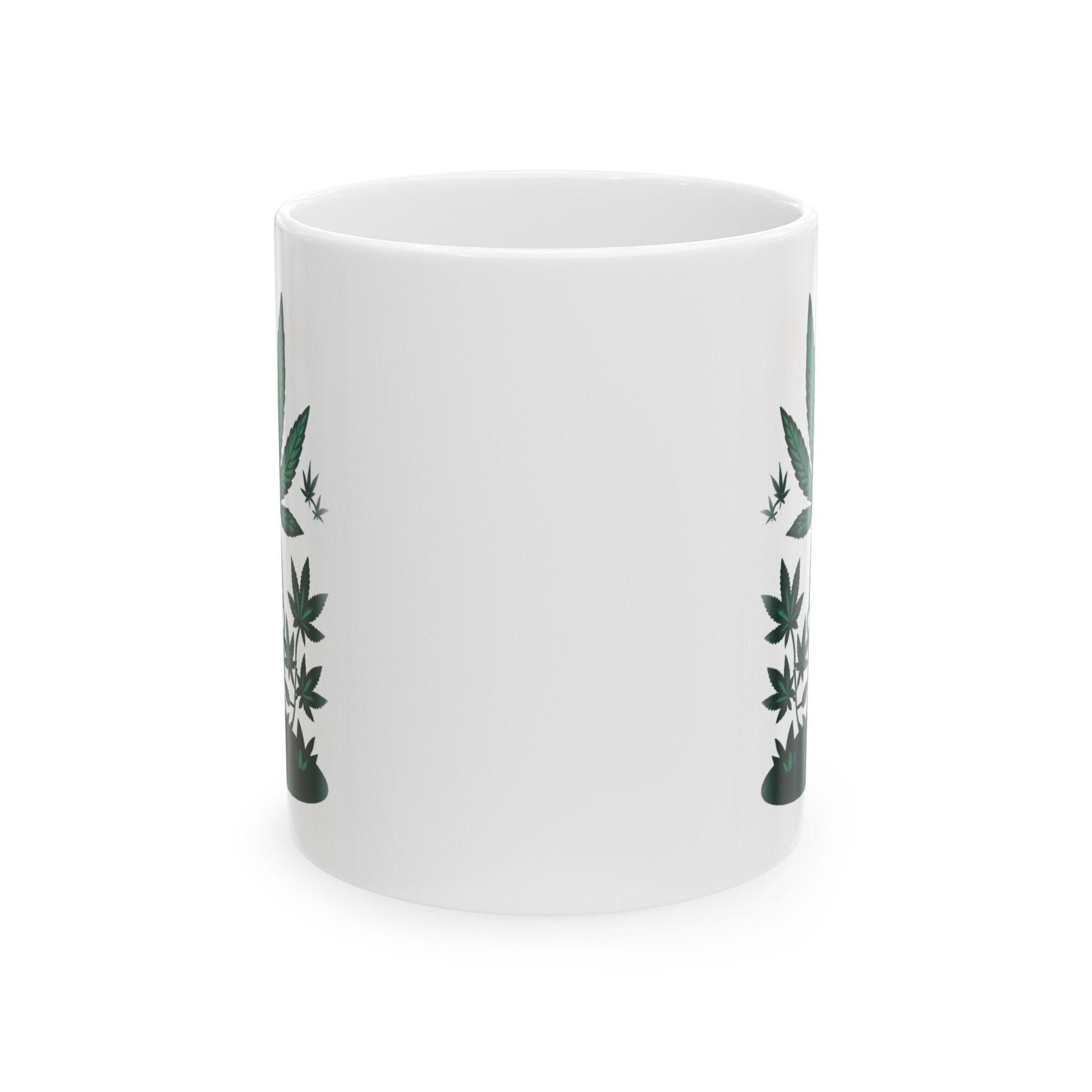 420 WEED KITTY - Coffee Weed Mug (11oz) - Weed Gift for Stoners, Smoker; Wake & Bake Mug / 420 Weed Mug / Marijuana Gift, 420 Cannabis Mug
