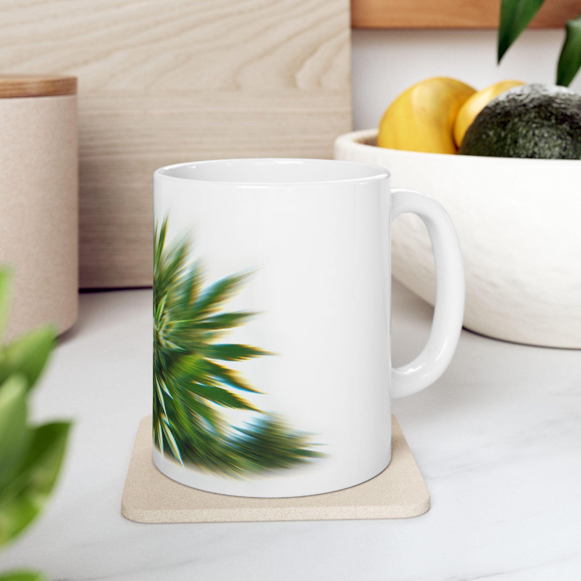 AMNESIA - (11oz) WEED Strain Themed Coffee Mugs - Perfect Gift for Smokers, Stoners/Smokers, Marijuana Lovers; Funny Wake and Bake Mug
