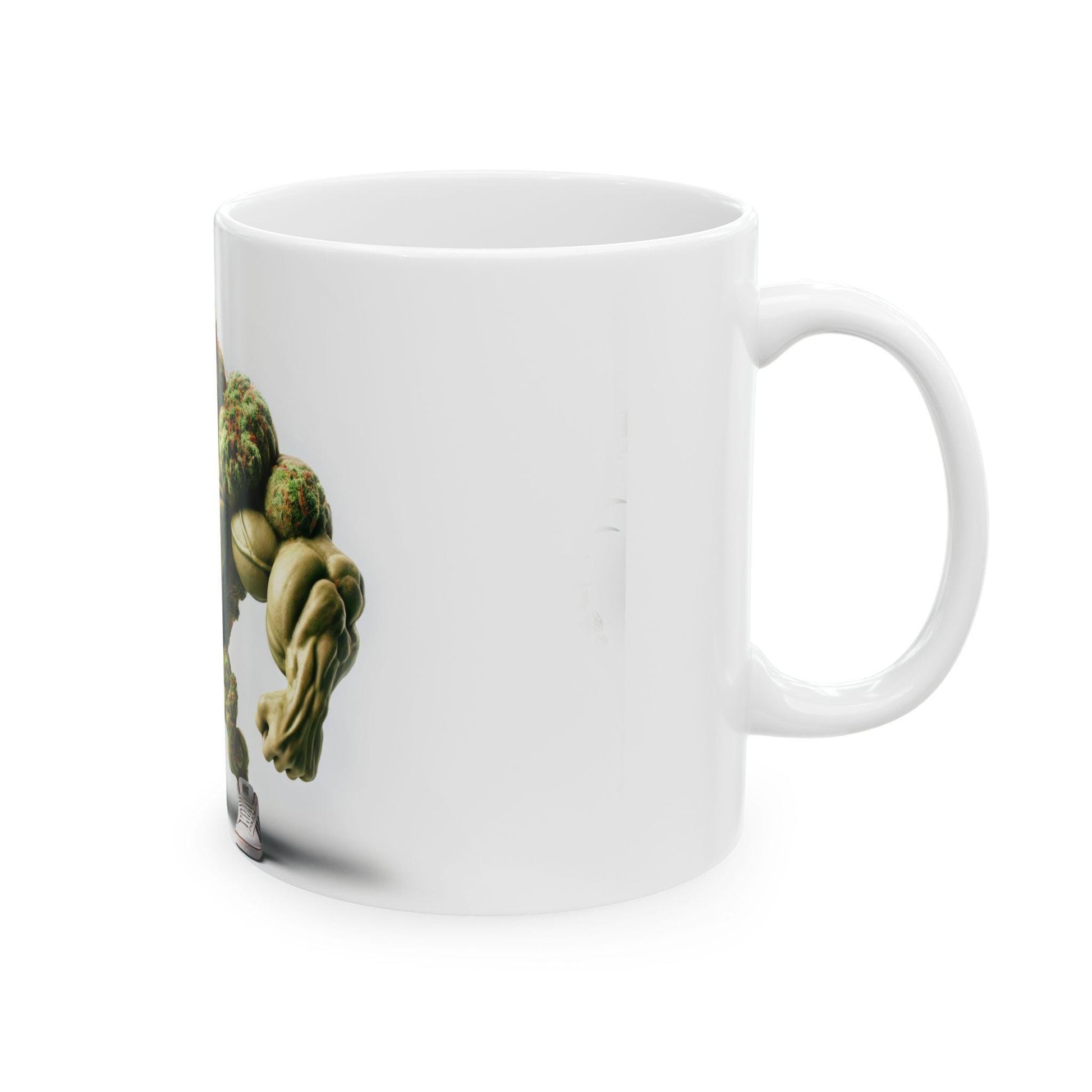 BRUCE BANNER - (11oz) Weed Strain Themed Coffee Mugs - Perfect Gift for Stoners/Smokers, Weed Mug for Cannabis Decor; Funny Wake & Bake Mug