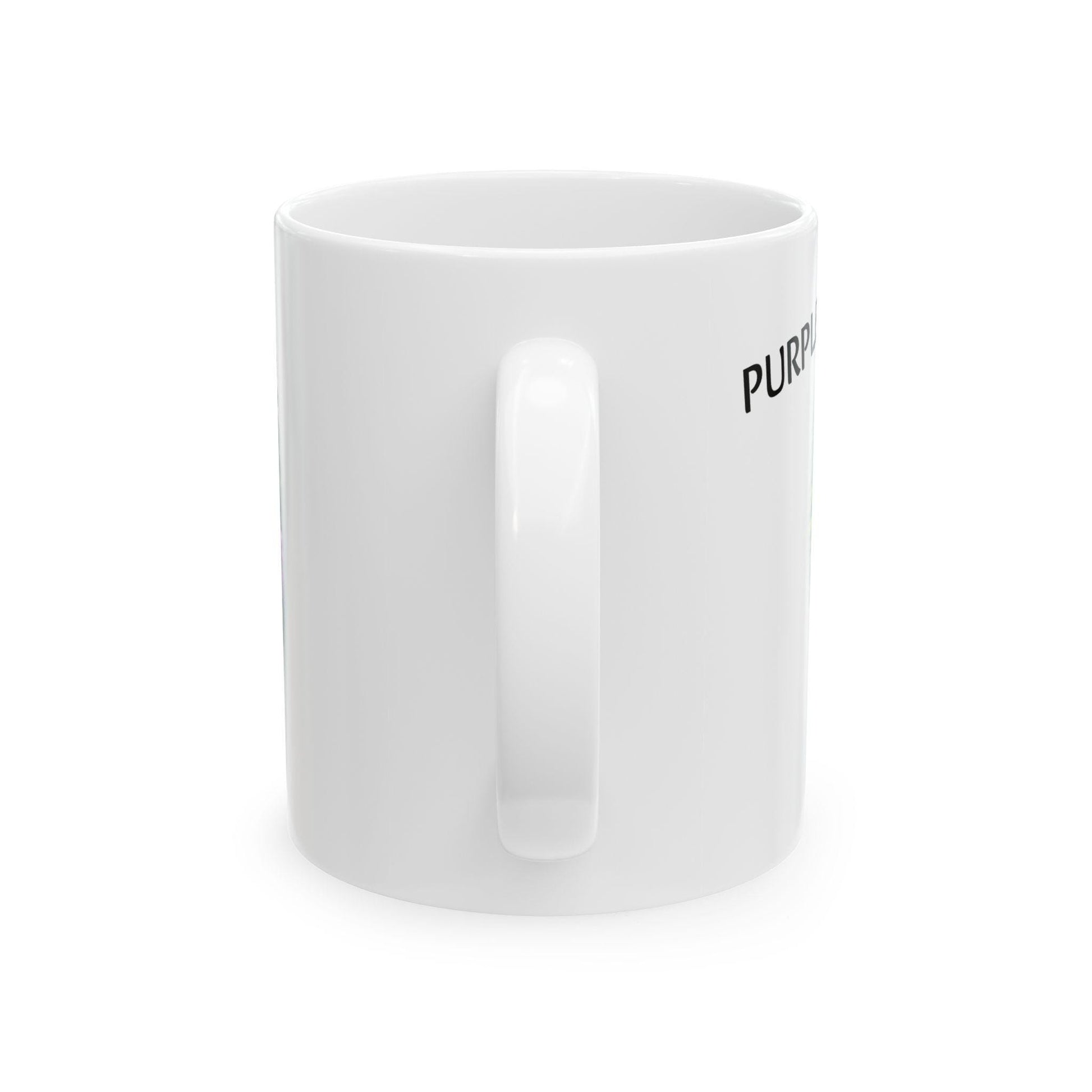 PURPLE QUEEN - (11oz) Weed Strain Themed Coffee Mugs - Perfect Gift for Stoners, Weed Mug for Cannabis Decor; Funny 420 Wake & Bake Mug