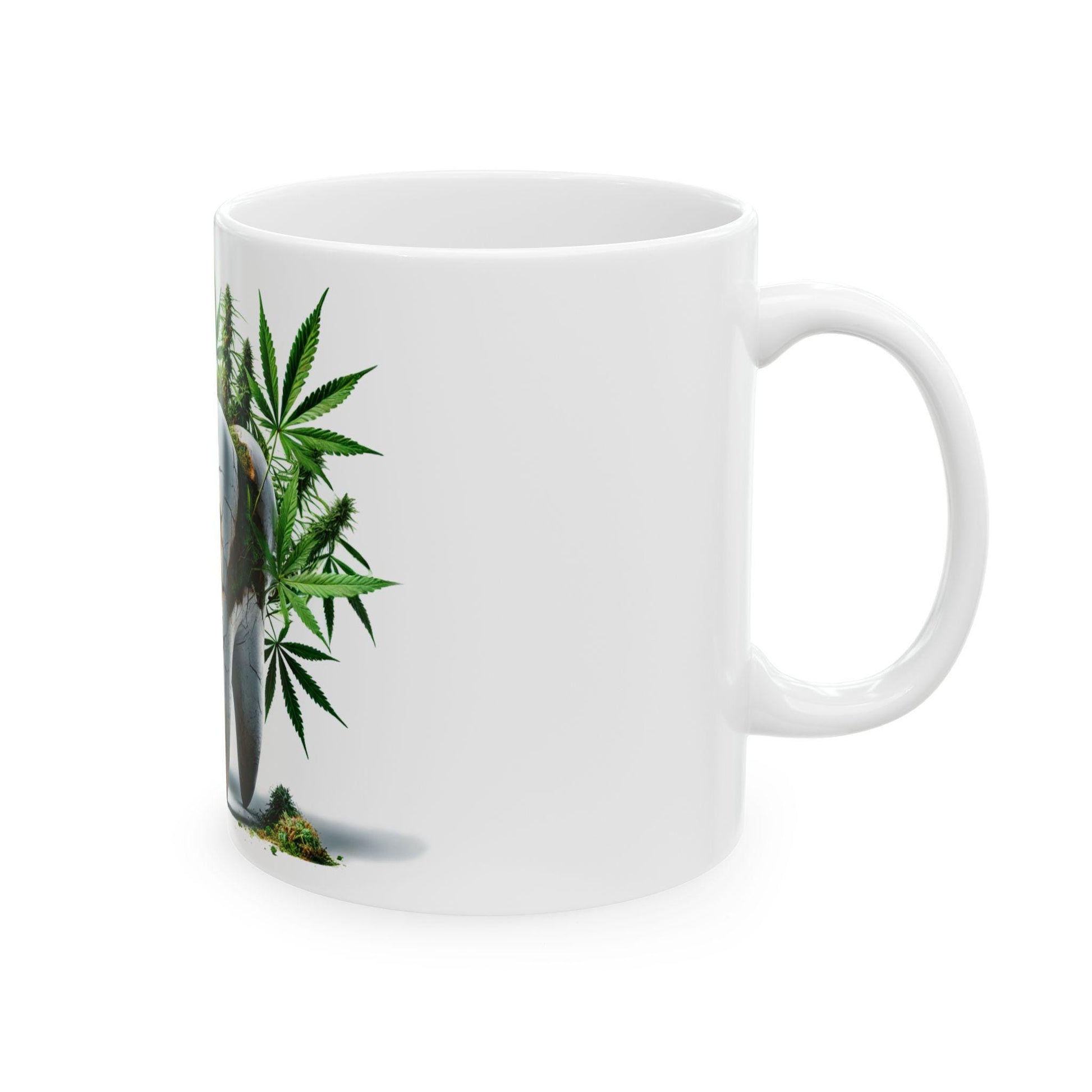 TOOF DECAY - (11oz) Weed Strain Themed Coffee Mugs - Perfect Gift for Stoners, Weed Mug for Cannabis Decor; AK47 420 Wake & Bake Mug