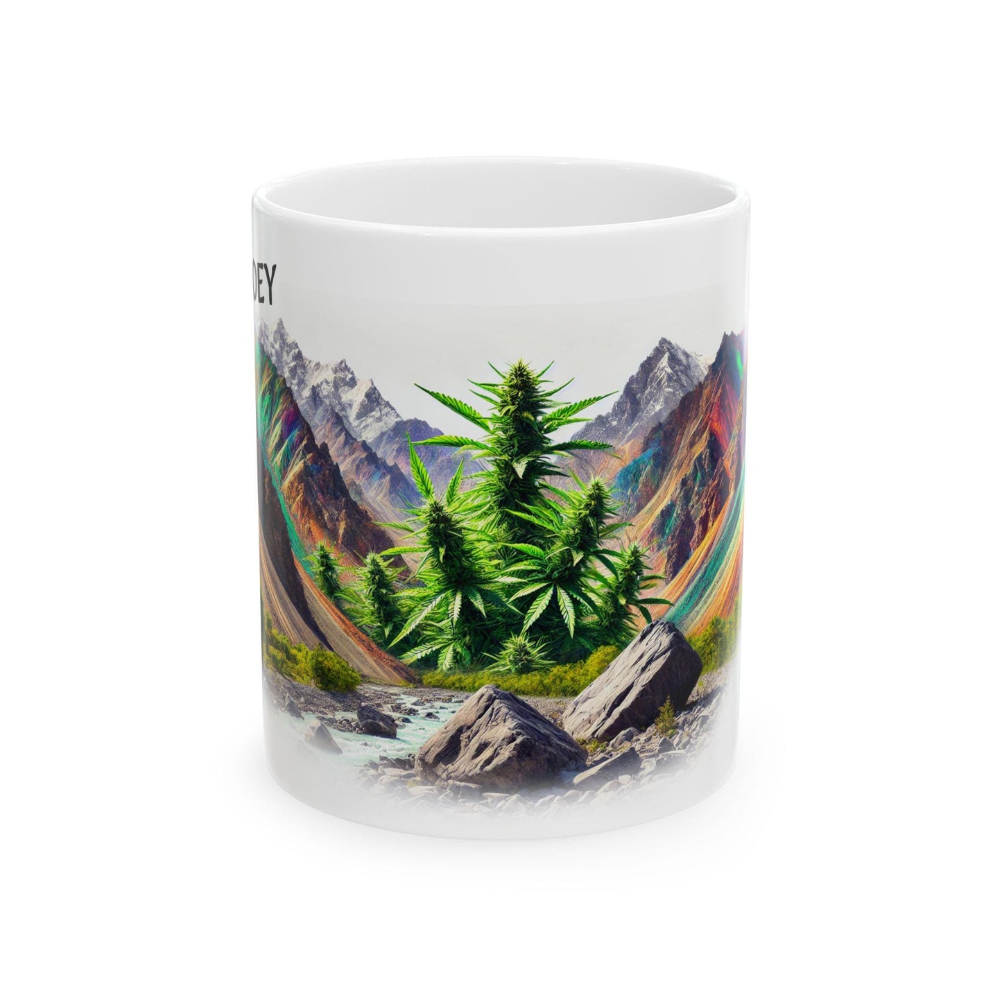 AFGOOEY - (11oz) WEED Strain Themed Coffee Mugs - Perfect Gift for Smokers, Stoners/Smokers, Marijuana Lovers; Wake and Bake Mug