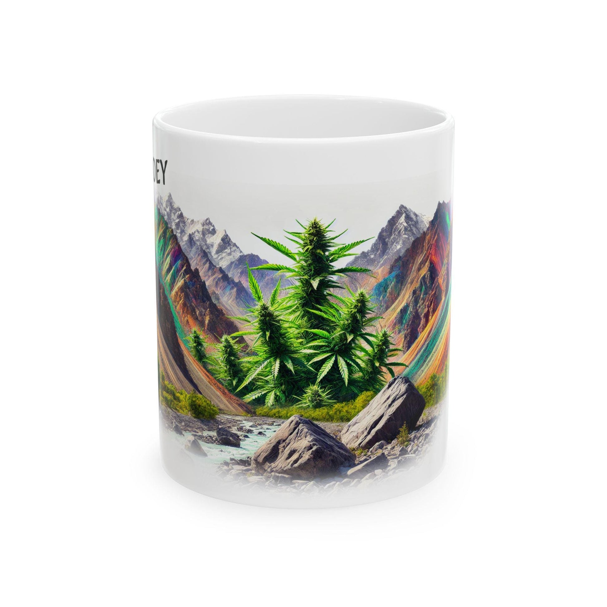 AFGOOEY - (11oz) WEED Strain Themed Coffee Mugs - Perfect Gift for Smokers, Stoners/Smokers, Marijuana Lovers; Wake and Bake Mug