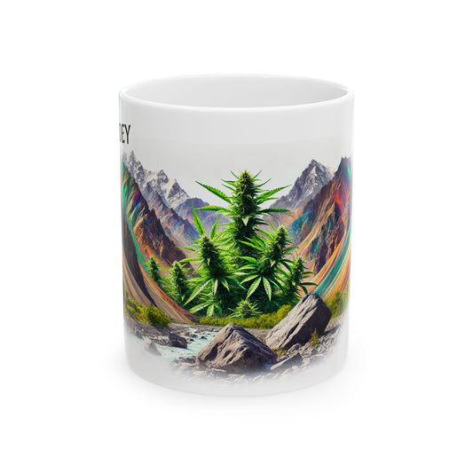 AFGOOEY - (11oz) WEED Strain Themed Coffee Mugs - Perfect Gift for Smokers, Stoners/Smokers, Marijuana Lovers; Wake and Bake Mug