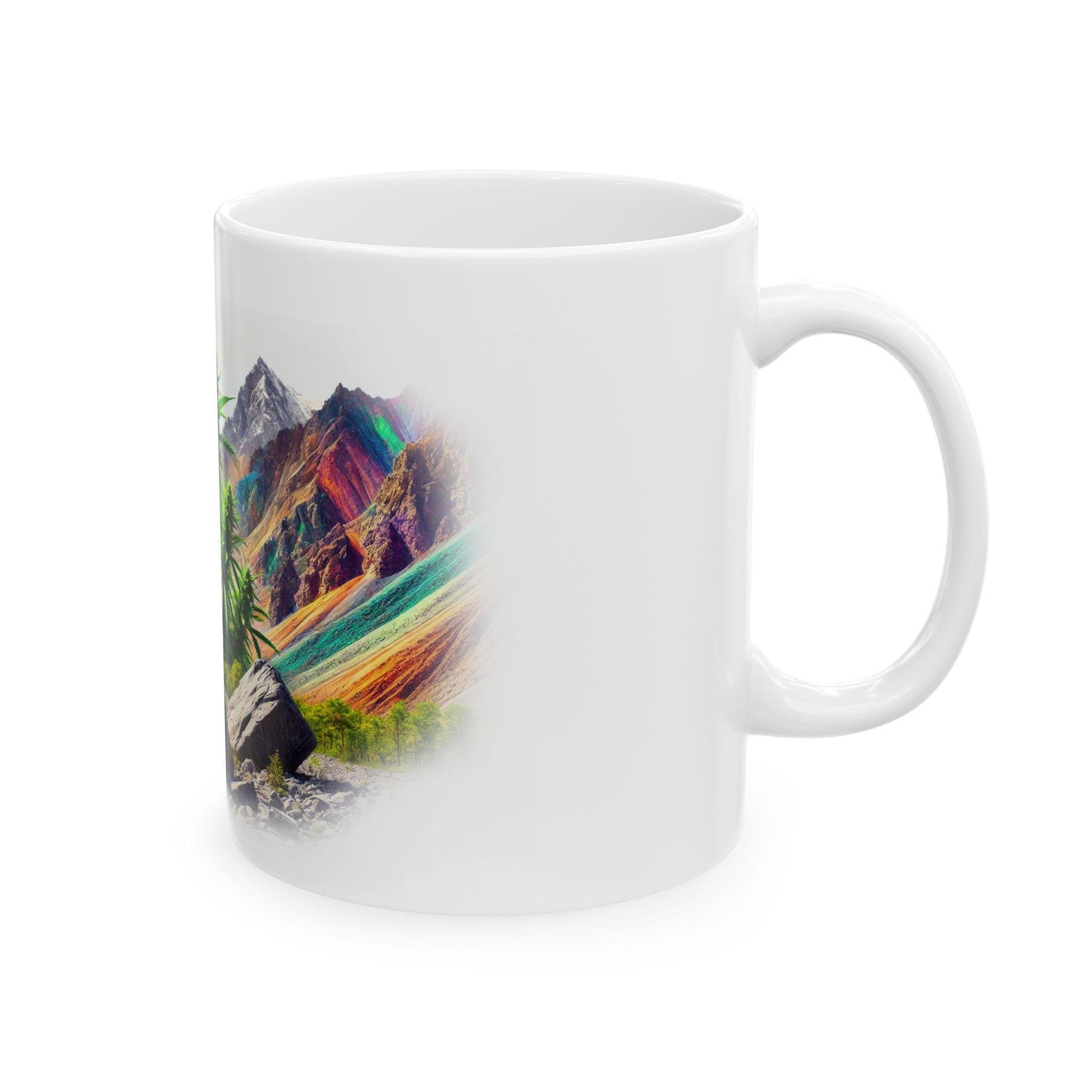 AFGOOEY - (11oz) WEED Strain Themed Coffee Mugs - Perfect Gift for Smokers, Stoners/Smokers, Marijuana Lovers; Wake and Bake Mug