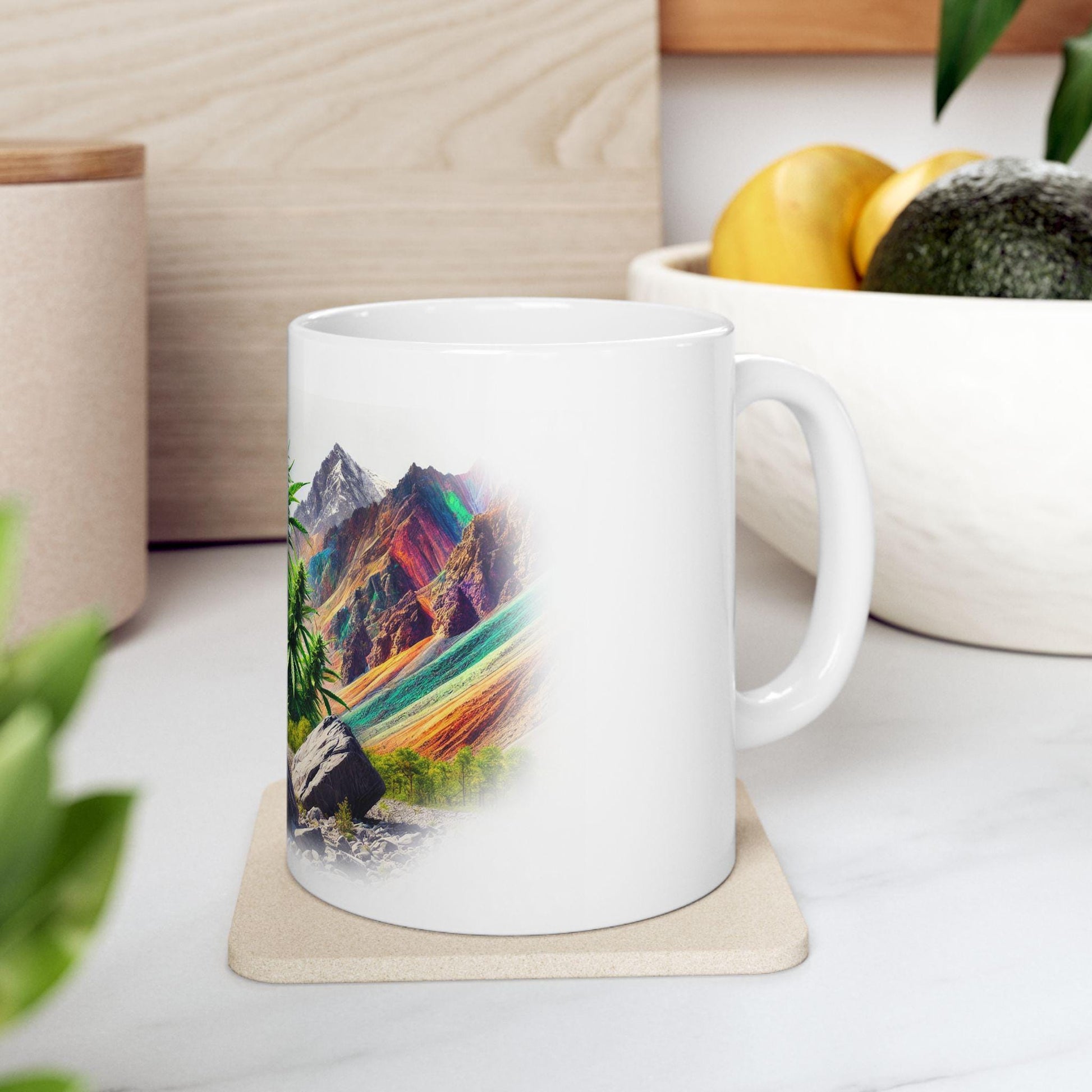AFGOOEY - (11oz) WEED Strain Themed Coffee Mugs - Perfect Gift for Smokers, Stoners/Smokers, Marijuana Lovers; Wake and Bake Mug
