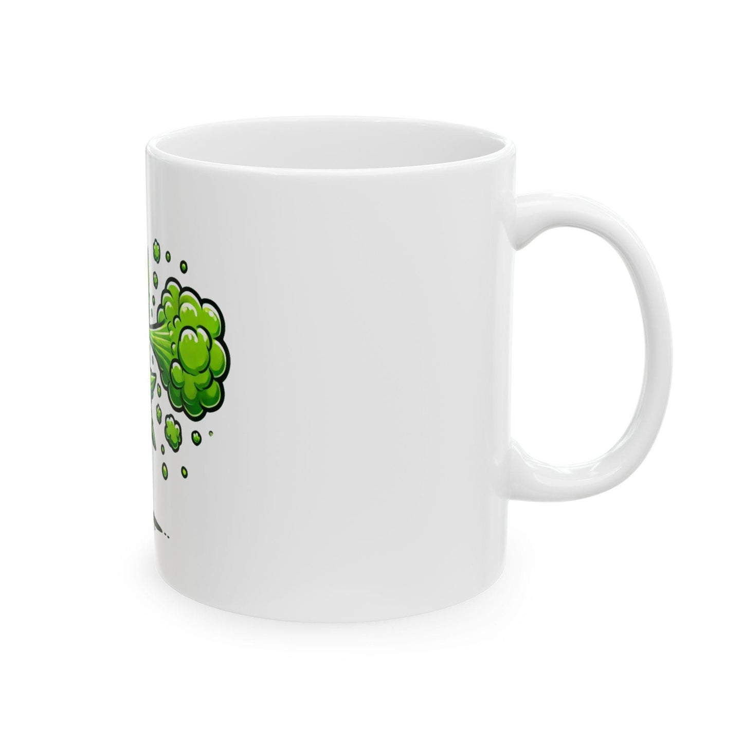 BARF BREATH - (11oz) WEED Strain Themed Coffee Mugs - Perfect Gift for Stoners/Smokers, Weed Mug for Marijuana Lovers; Funny Wake & Bake Mug