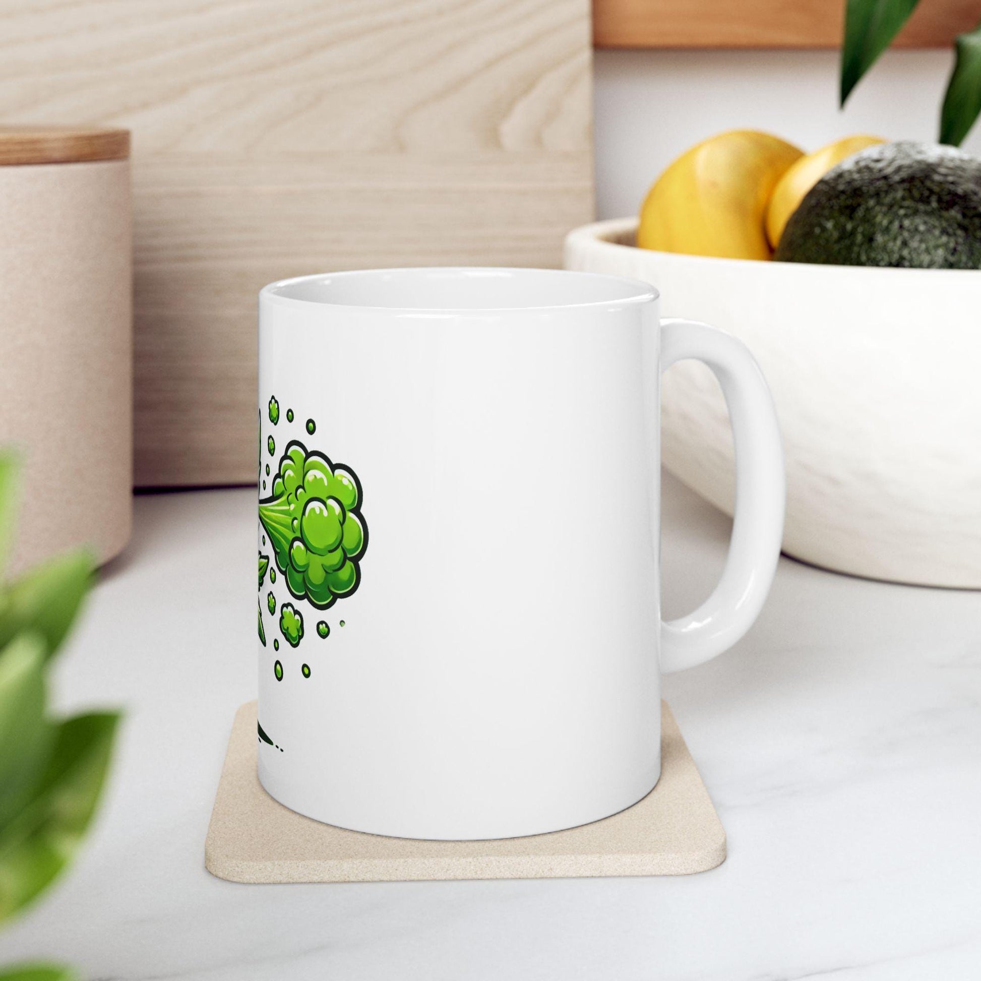 BARF BREATH - (11oz) WEED Strain Themed Coffee Mugs - Perfect Gift for Stoners/Smokers, Weed Mug for Marijuana Lovers; Funny Wake & Bake Mug