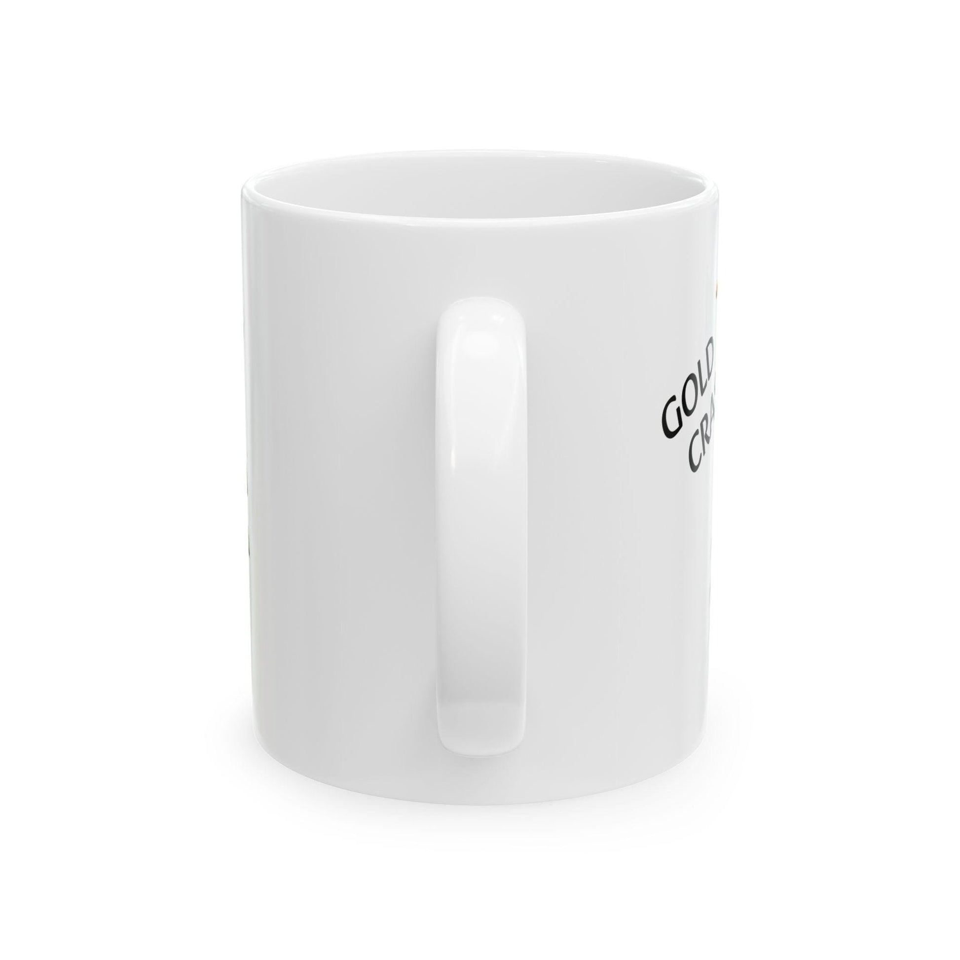 GOLD CRASH - (11oz) Weed Strain Themed Coffee Mugs - Perfect Gift for Stoners, Weed Mug for Cannabis Decor; Funny Wake & Bake Mug , 420 Mug